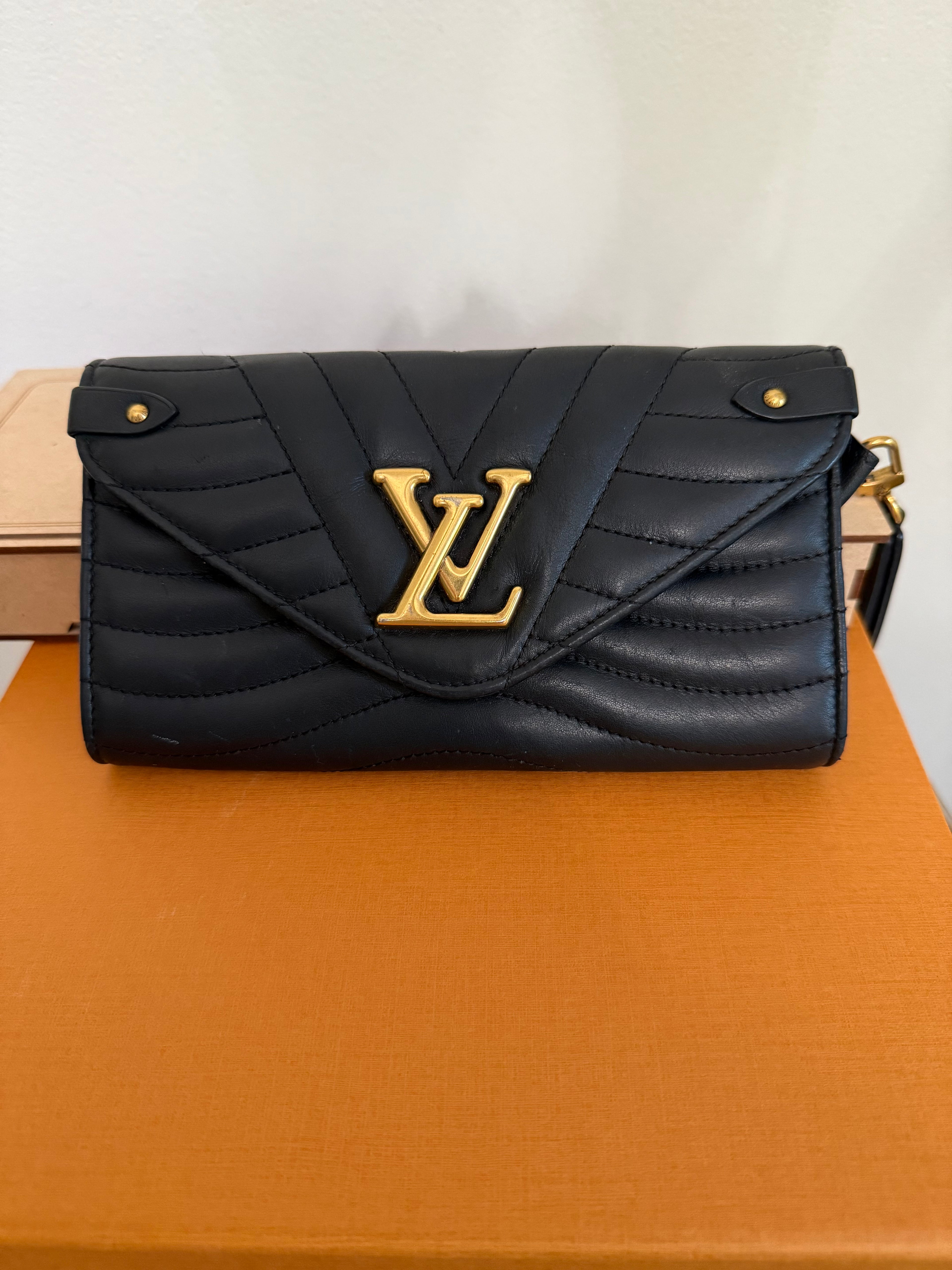 LOUIS VUITTON NEW WAVE QUILTED LONG WALLET