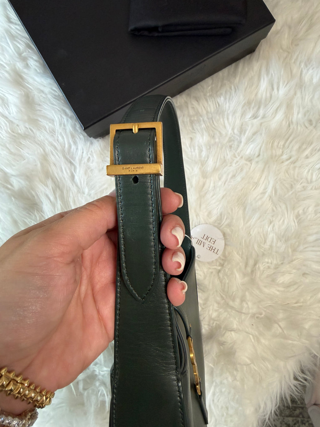 SAINT LAURENT 5 A 7 SHOULDER BAG