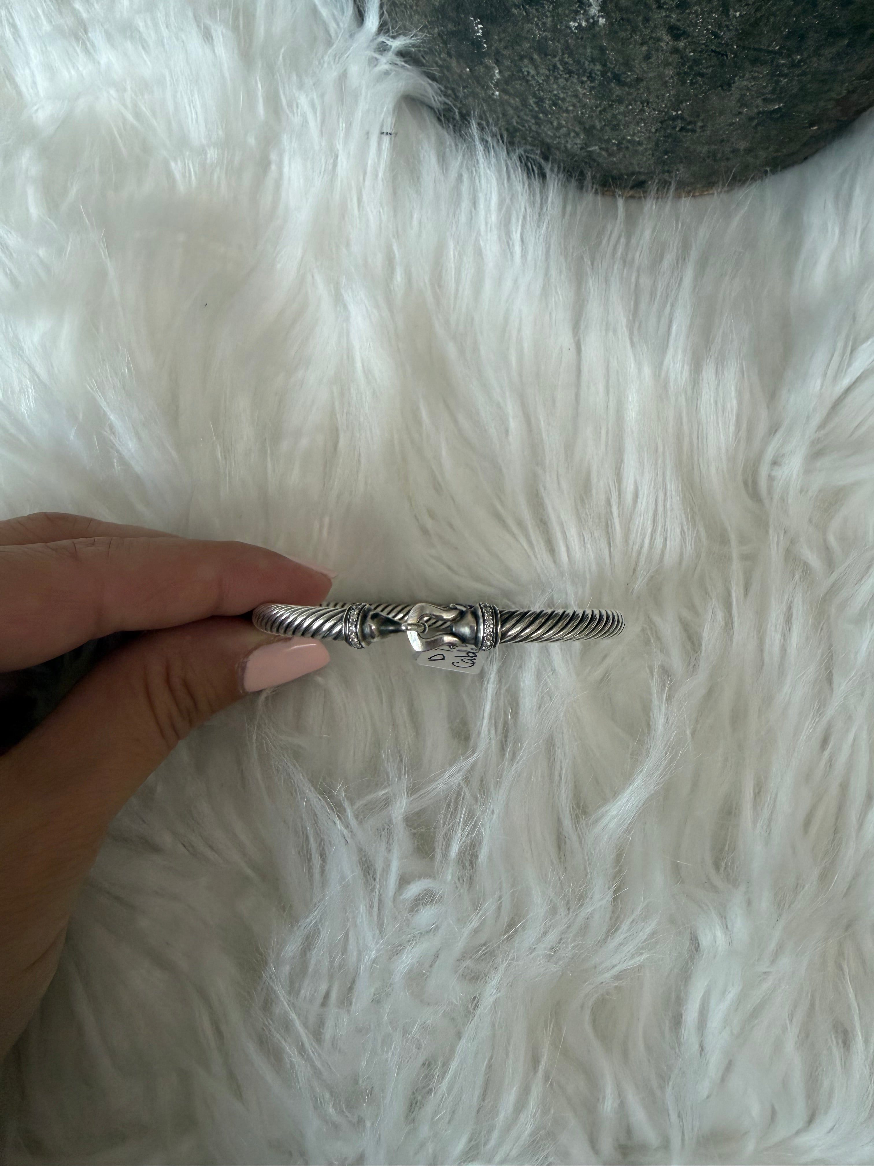 David Yurman Buckle classic Cable bracelet