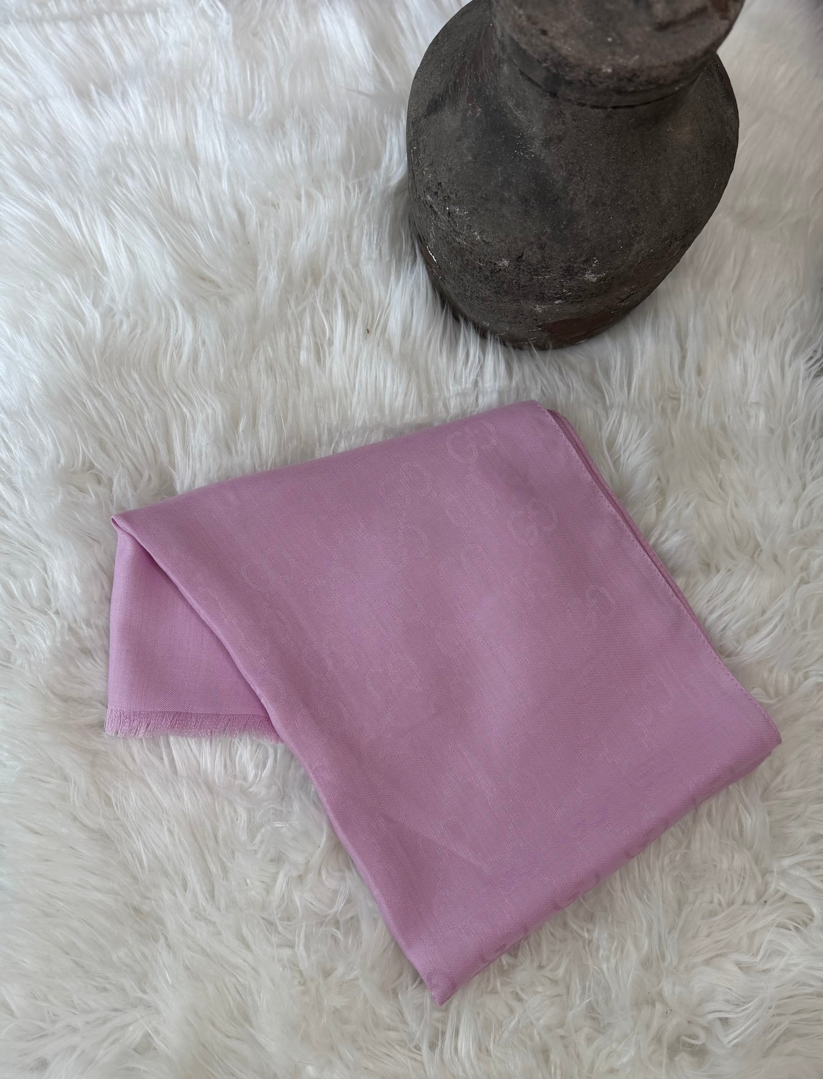 GUCCI All over GG silk and wool blend Scarf