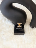 CHANEL Turnlock CC crystal Brooch