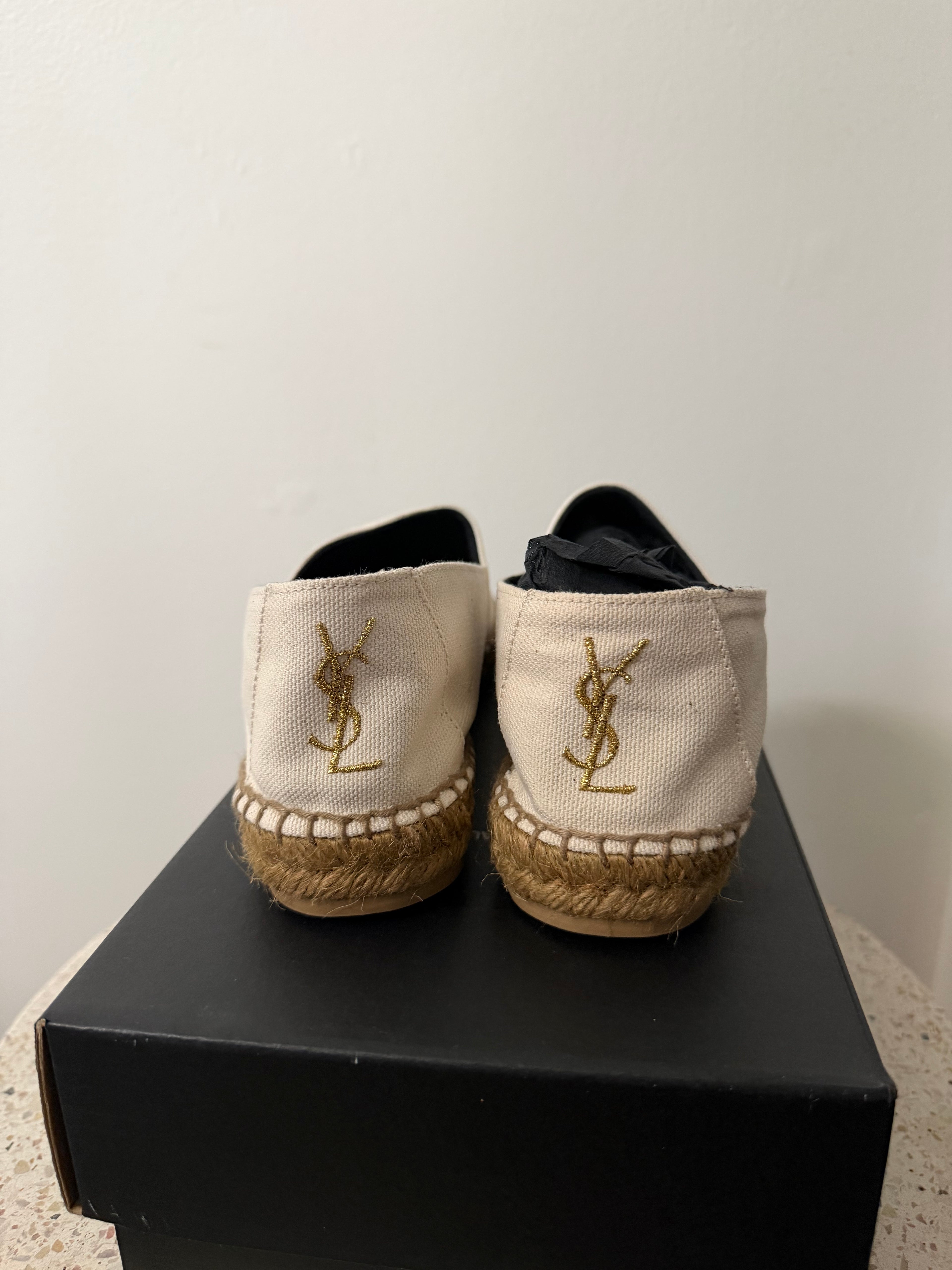 SAINT LAURENT ESPADRILLE