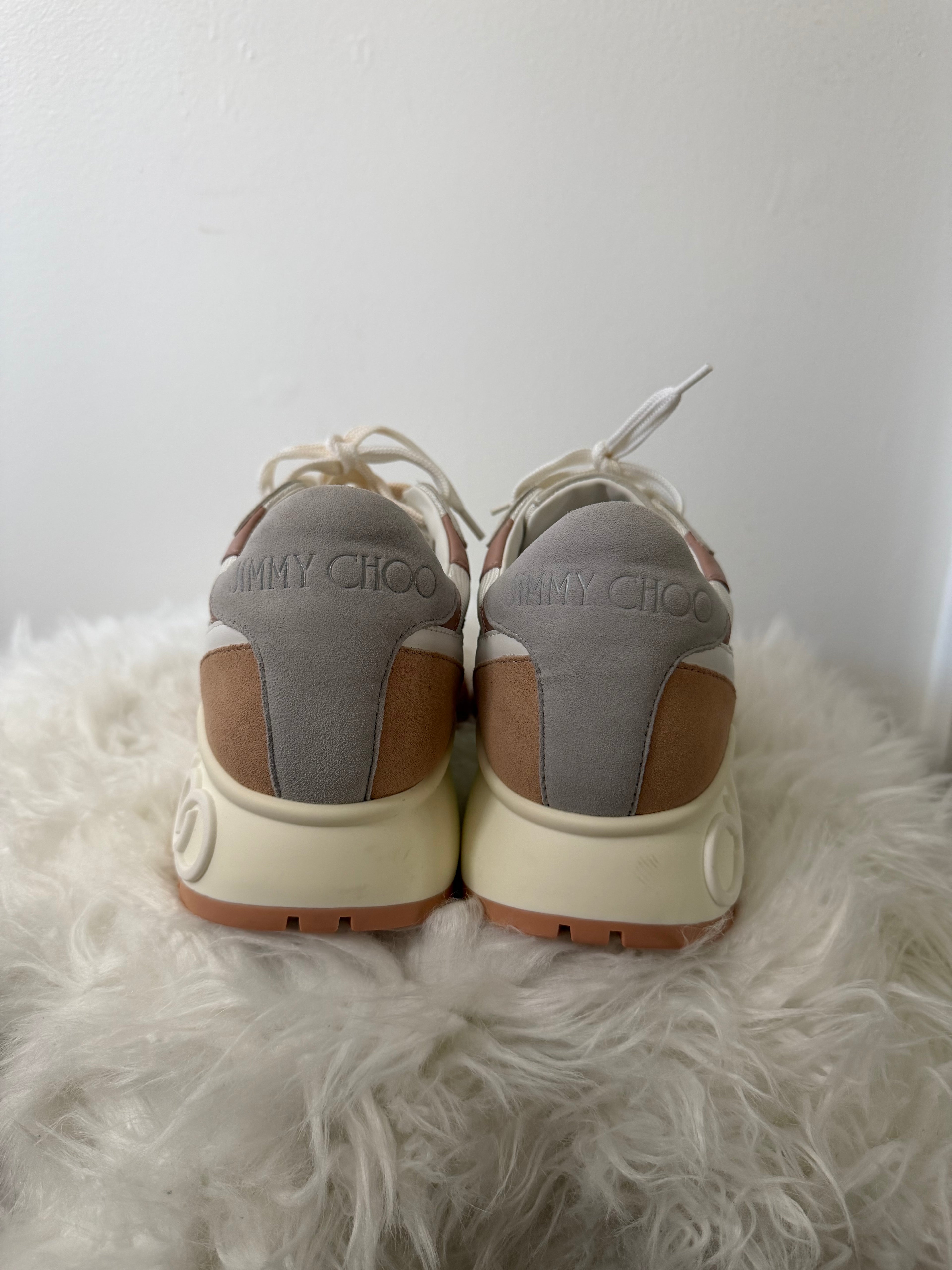Jimmy Choo Nappa Suede Sneakers