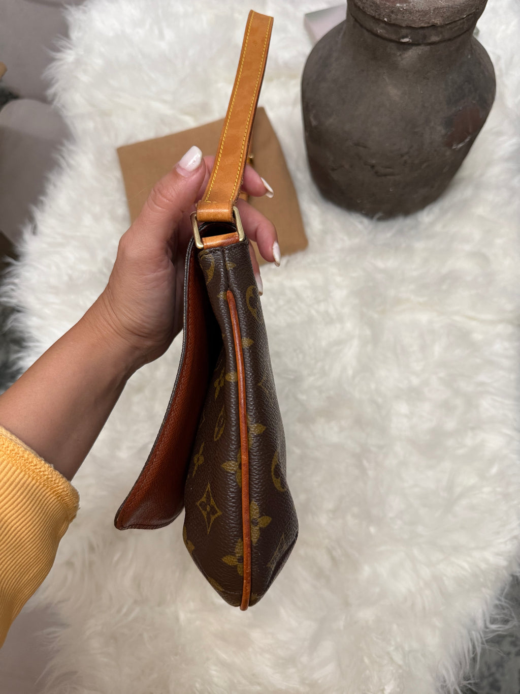 Louis Vuitton Monogram Musette Tango bag