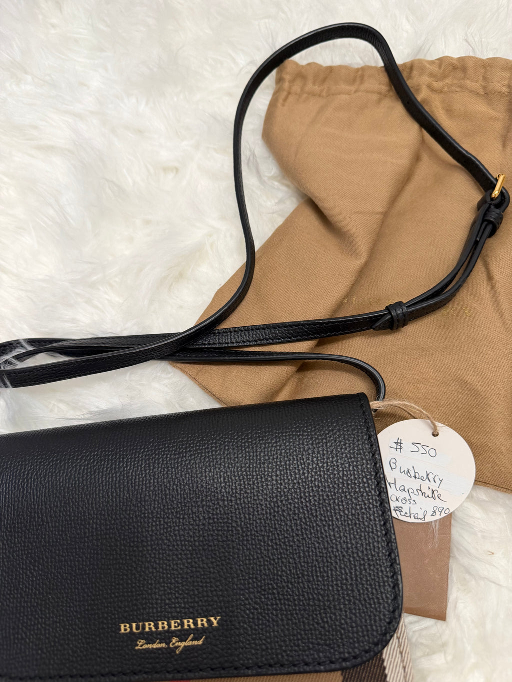 Burberry Hampshire Crossbody Bag
