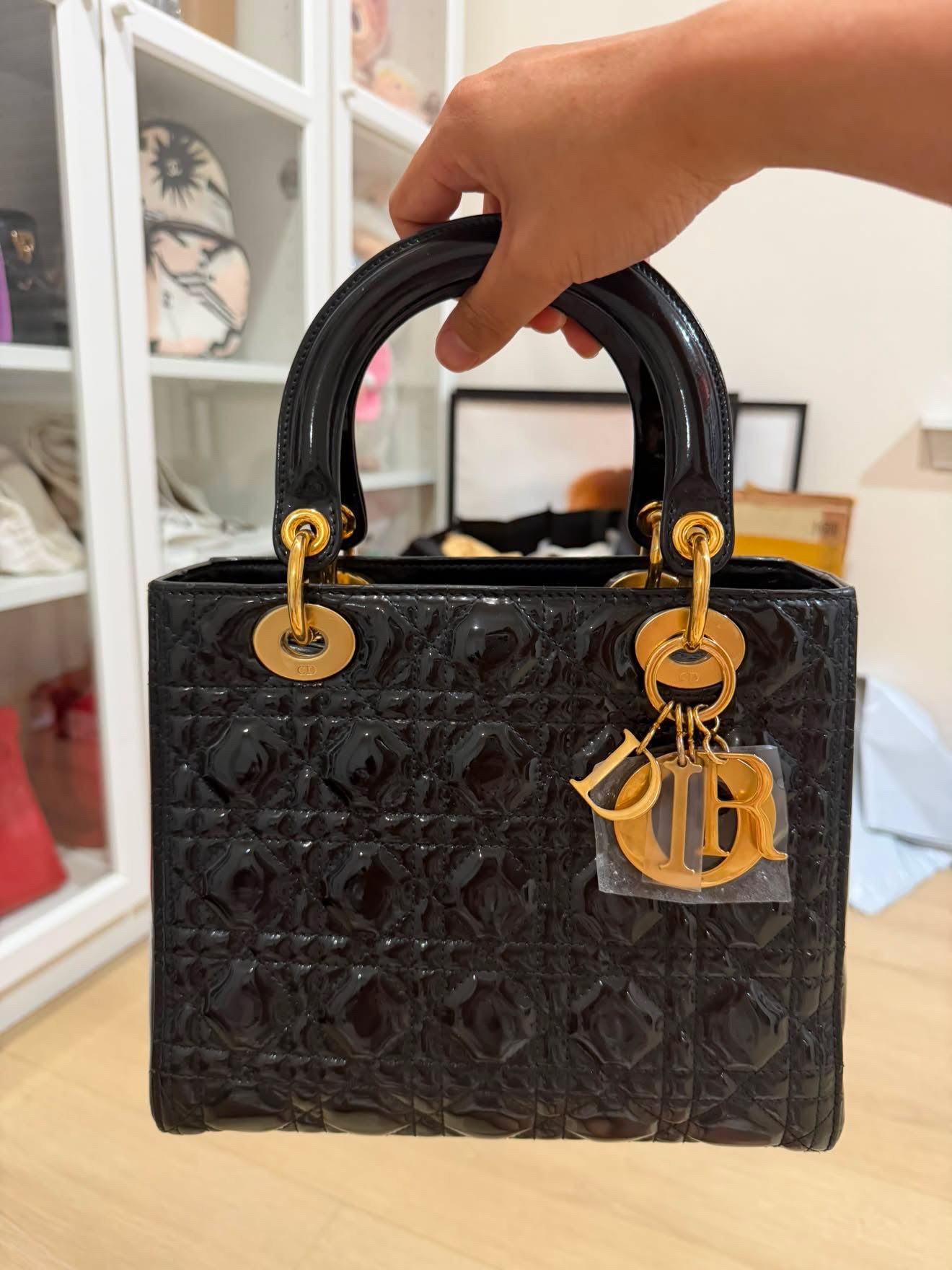 Dior Lady D Patent Leather