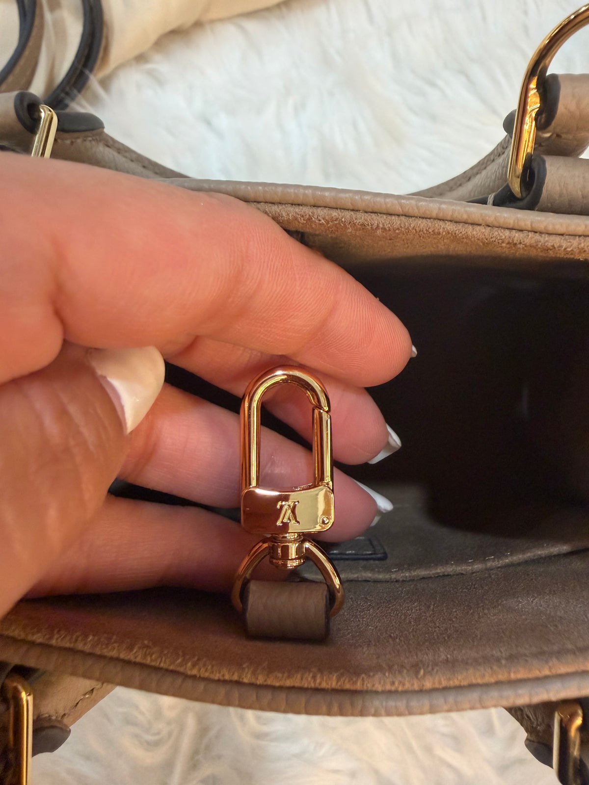 LOUIS VUITTON GIANT FELICIE ON THE GO BB BAG