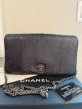 Chanel Python (Exotic) shoulder bag
