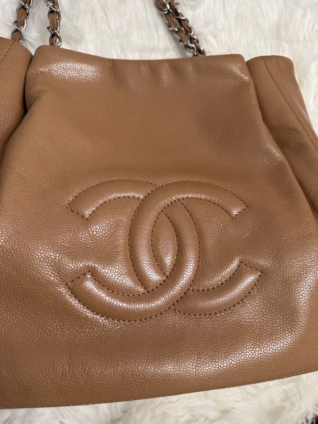 CHANEL CAVIAR CC TIMELESS TOTE