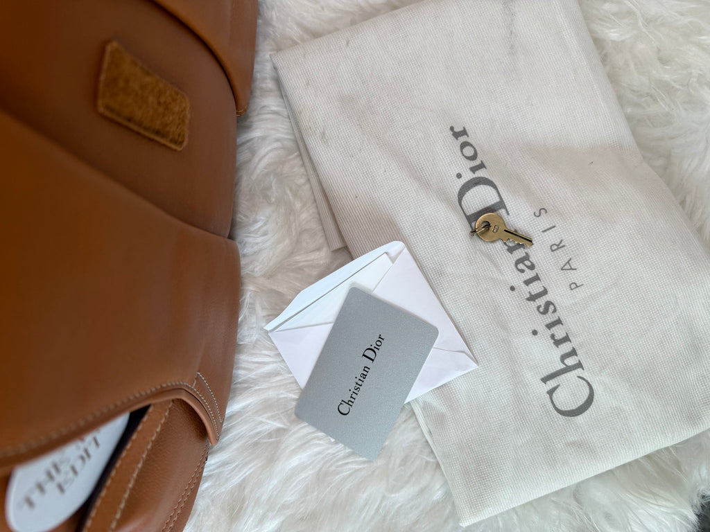 CHRISTIAN DIOR DOUBE SADDLE BOWLER BAG