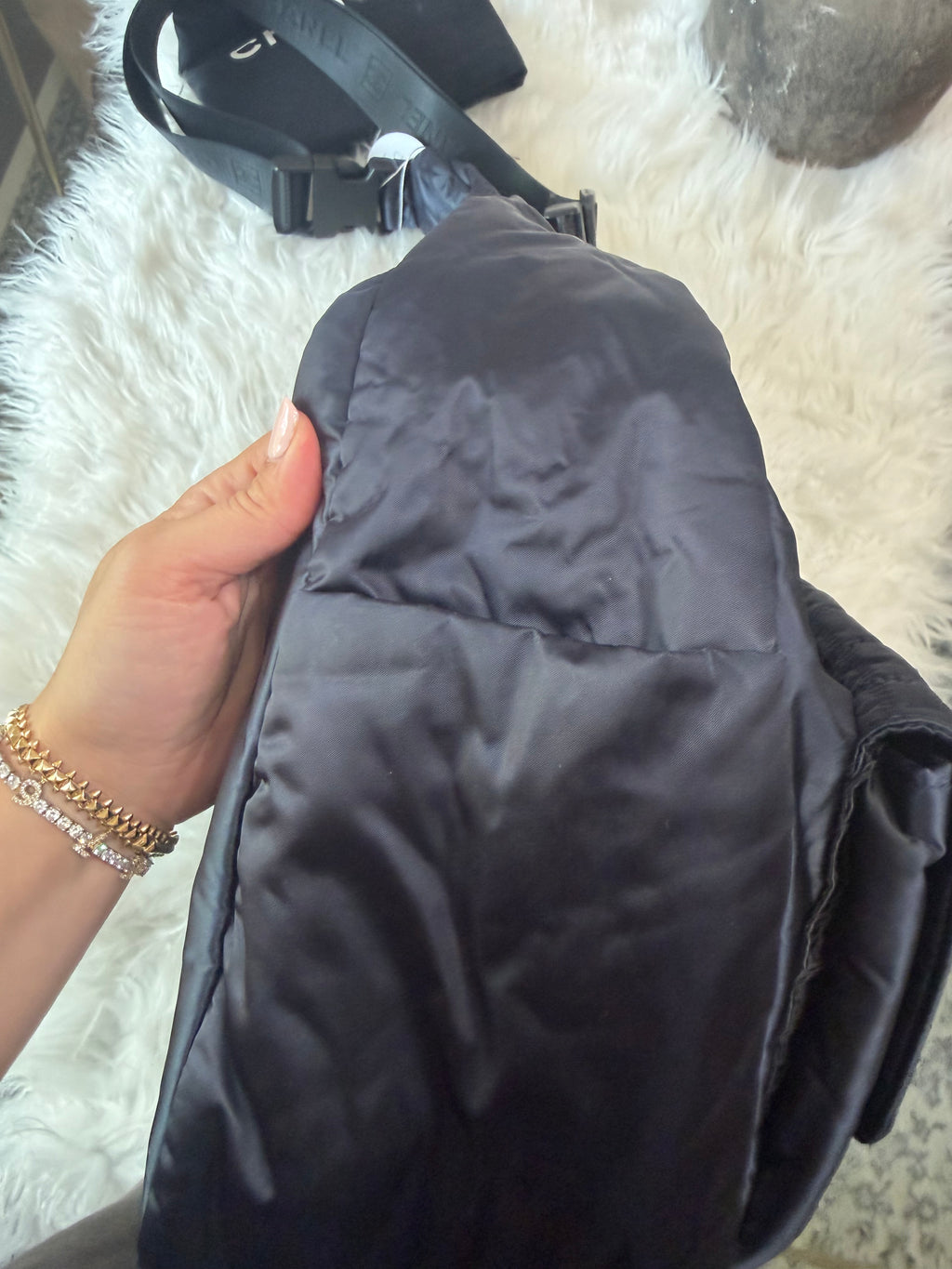 Authentic Preloved CHANEL SPORT NYLON MESSENGER BAG