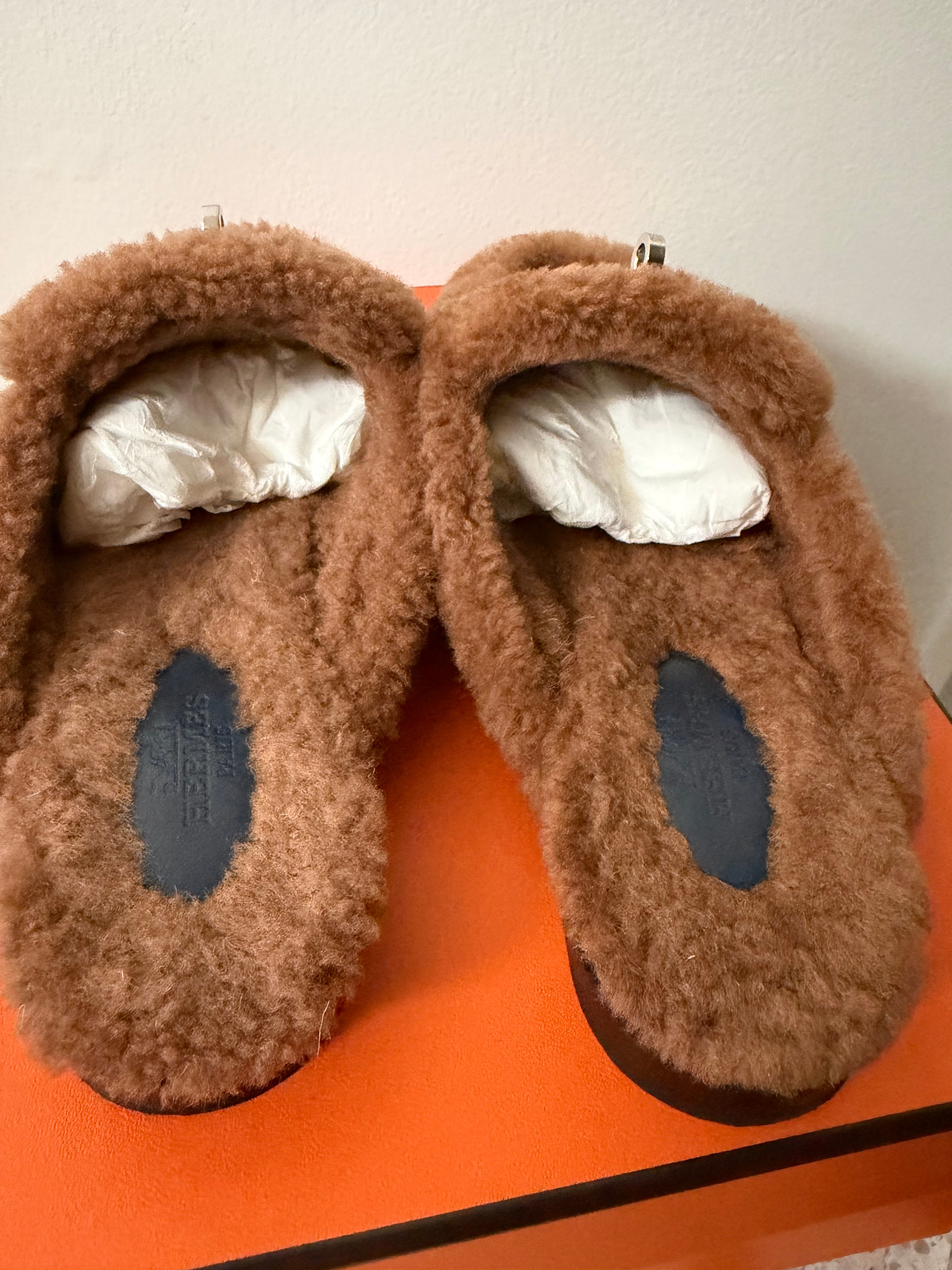 Hermes OZ MULES WITH KELLY BUCKLE