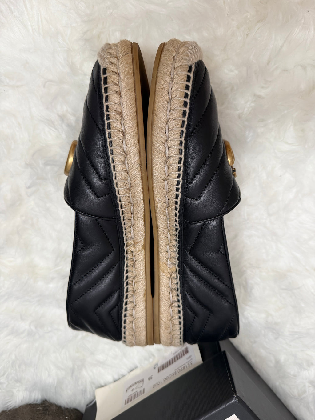 GUCCI Nappa Charlotte Mules