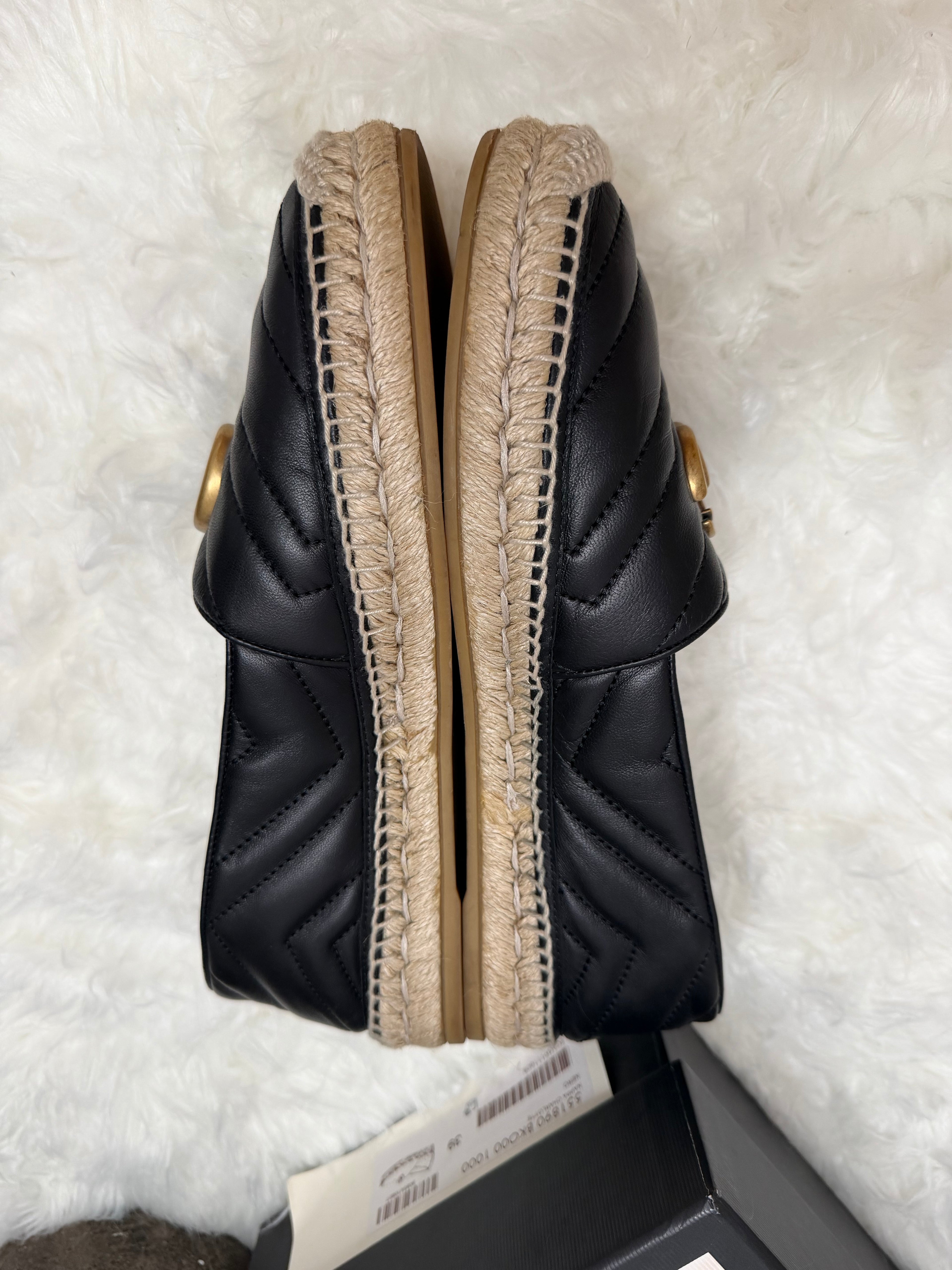 GUCCI Nappa Charlotte Mules