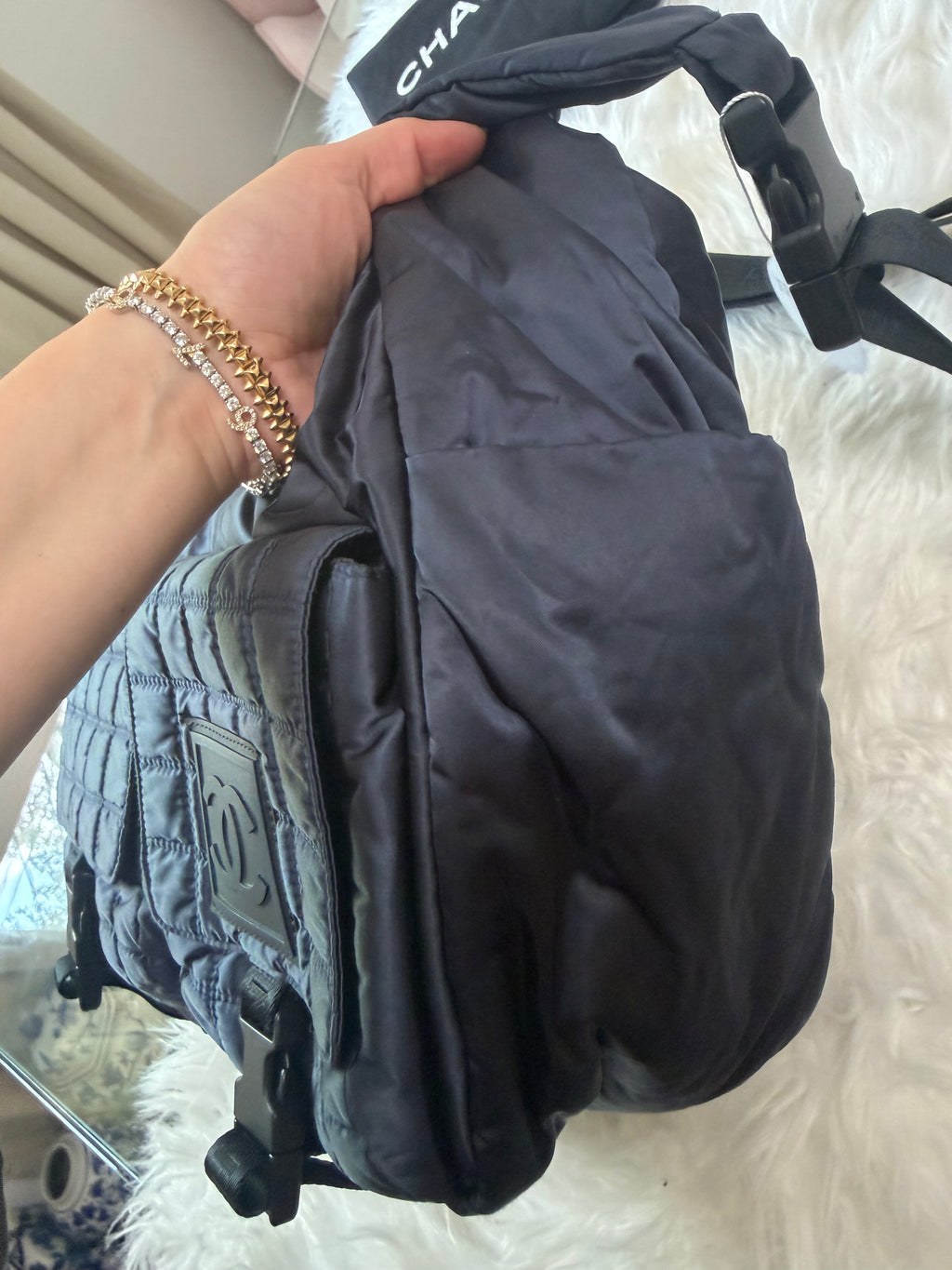 Authentic Preloved CHANEL SPORT NYLON MESSENGER BAG
