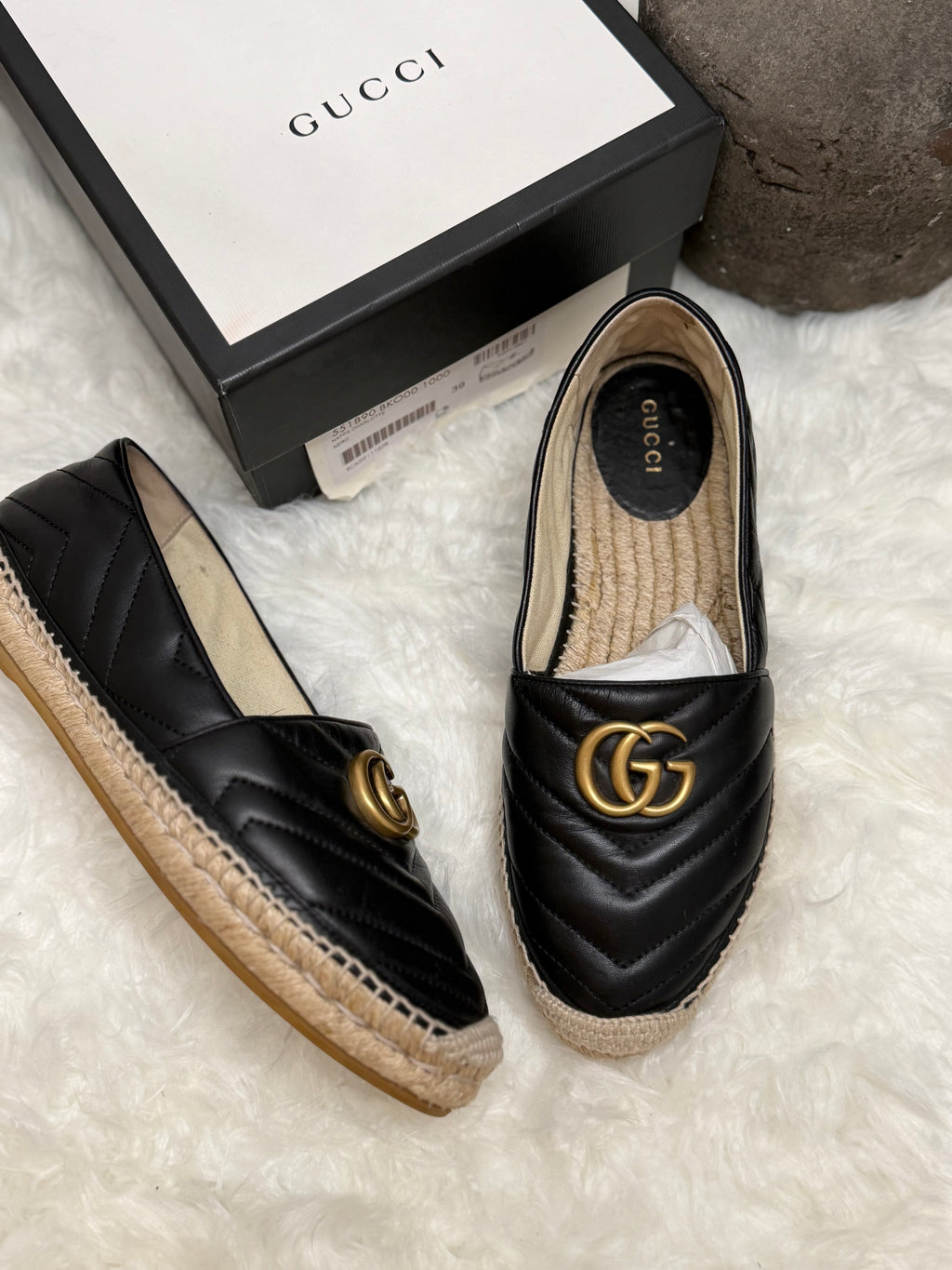 GUCCI Nappa Charlotte Mules