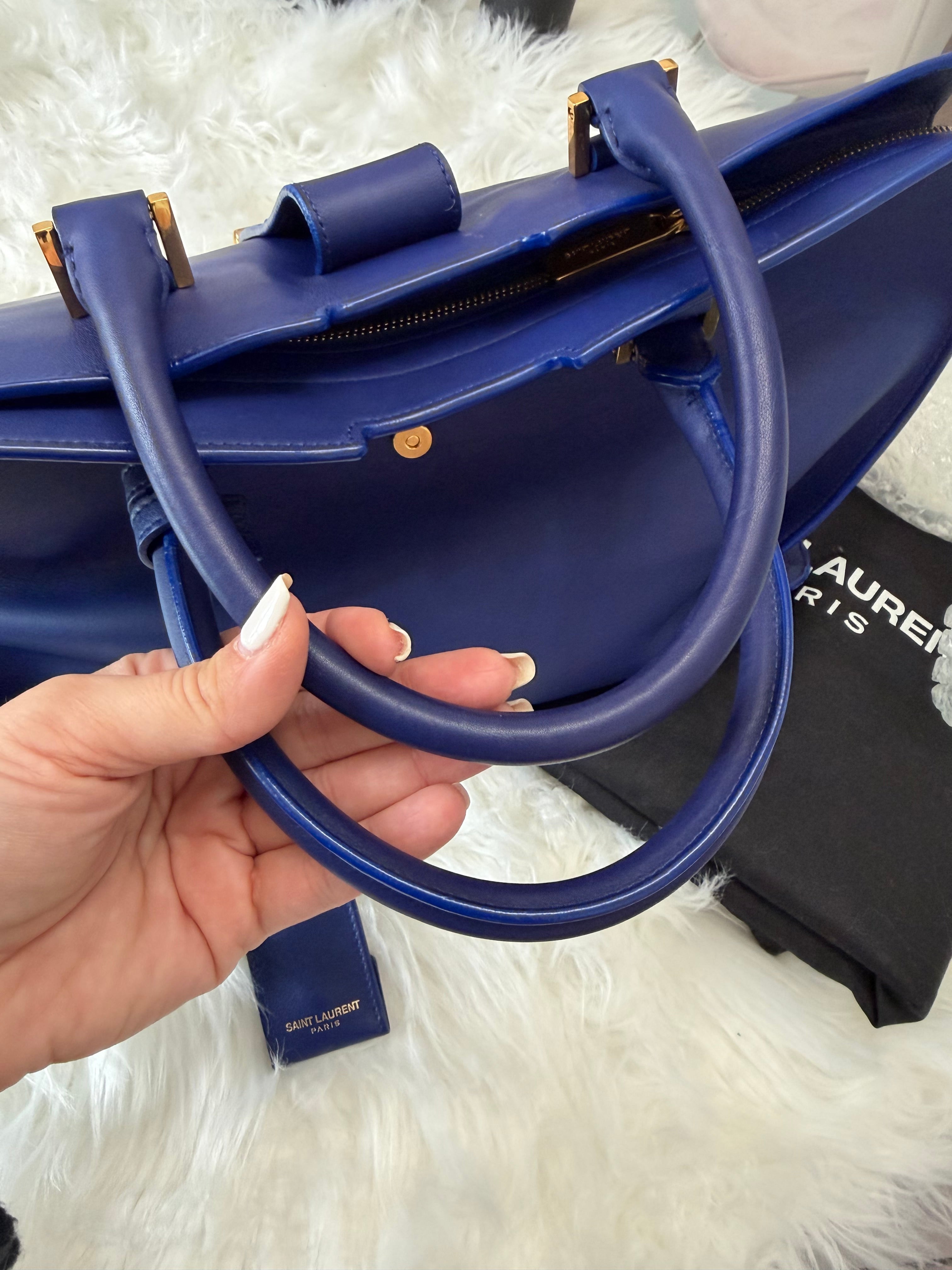 SAINT LAURENT CHYC Cabas Y Logo HANDBAG