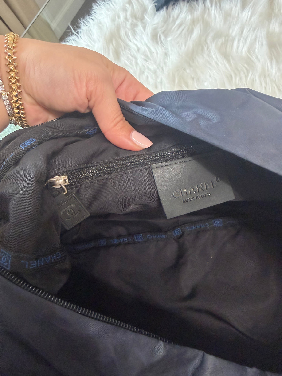Authentic Preloved CHANEL SPORT NYLON MESSENGER BAG