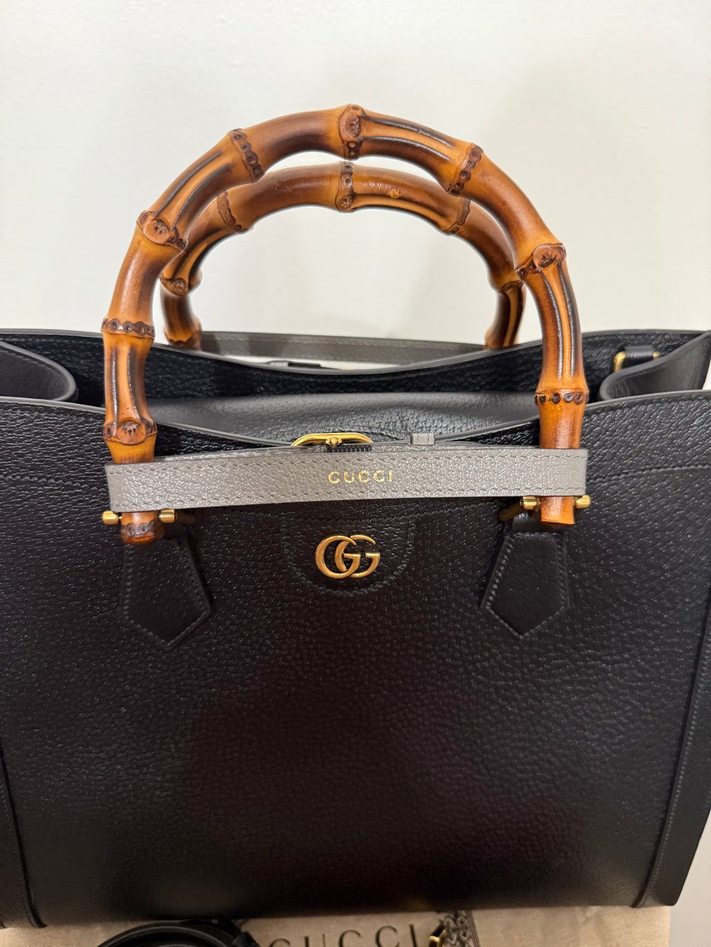 Gucci Diana Bamboo Large Tote Bag