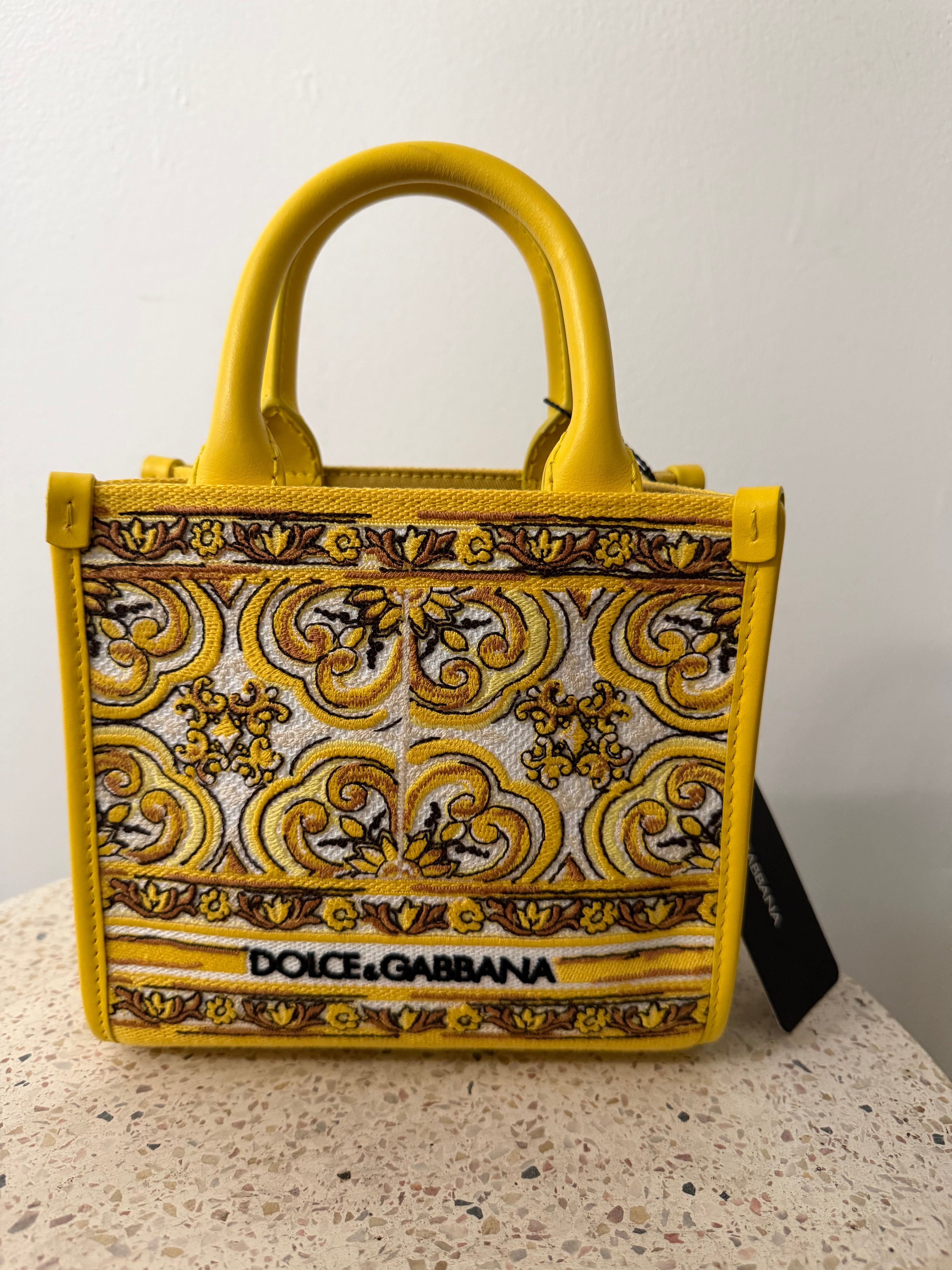 DOLCE & GABBANA Mini Daily canvas Tote bag