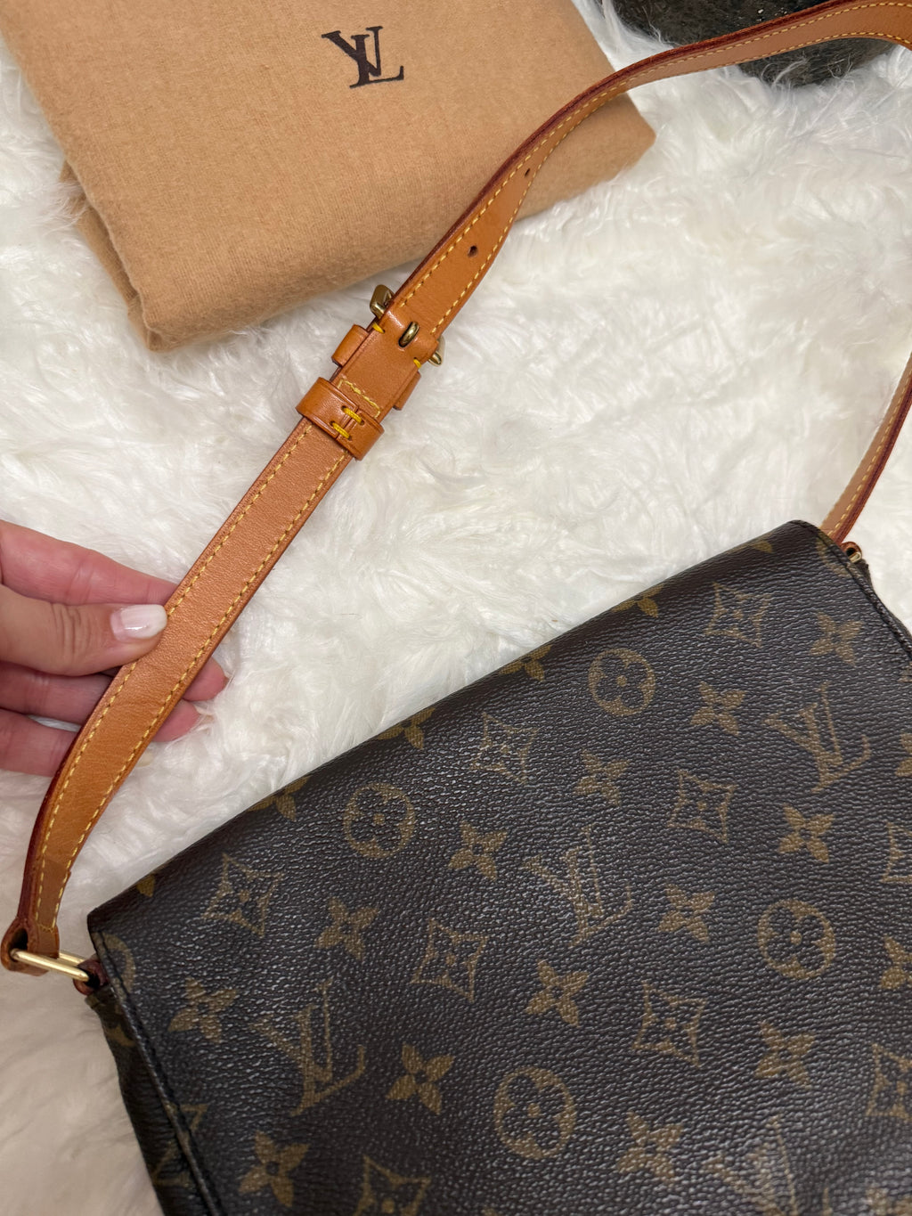 Louis Vuitton Monogram Musette Tango bag