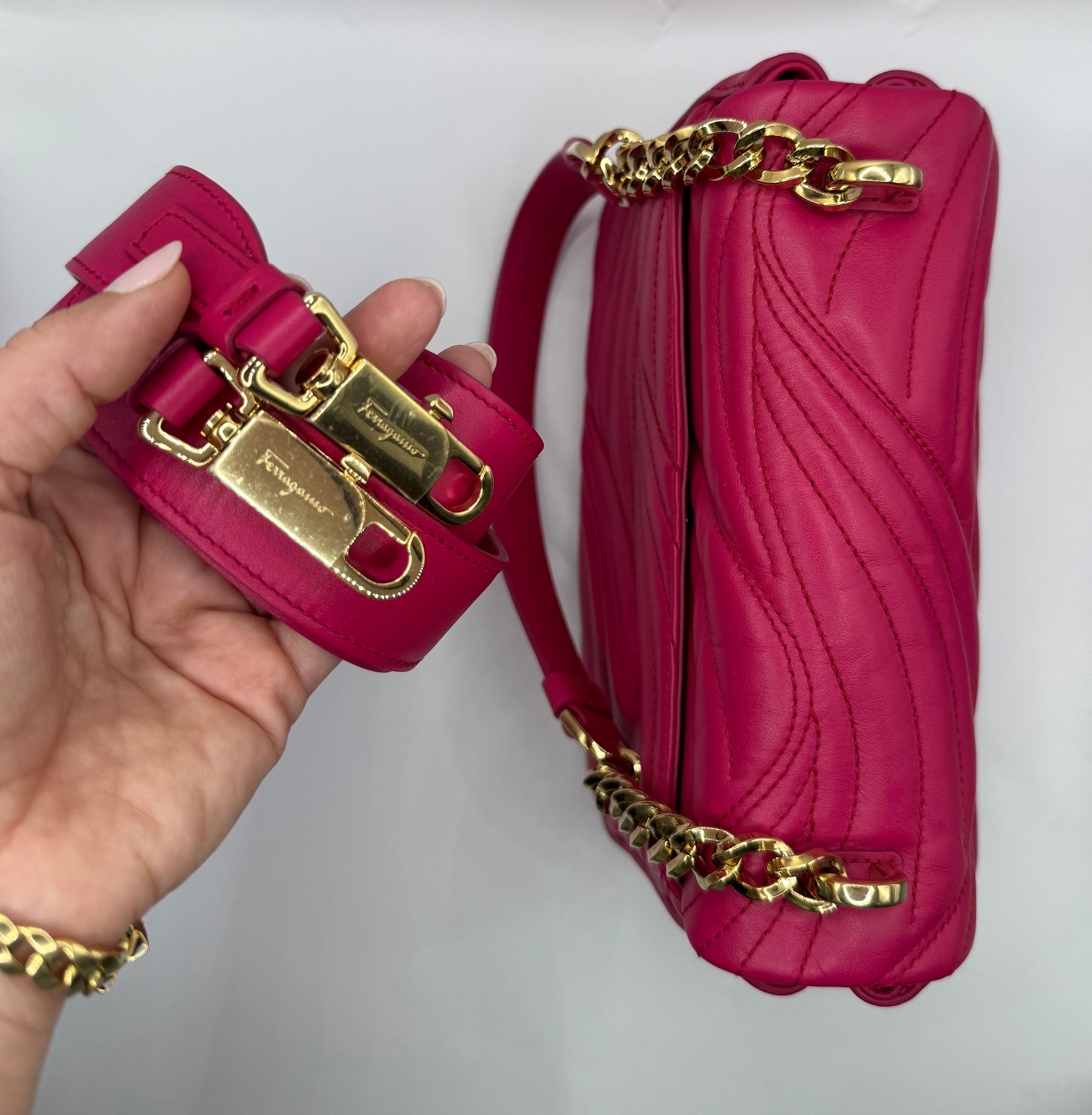 Salvatore Ferragamo Quilted Lexi shoulder bag