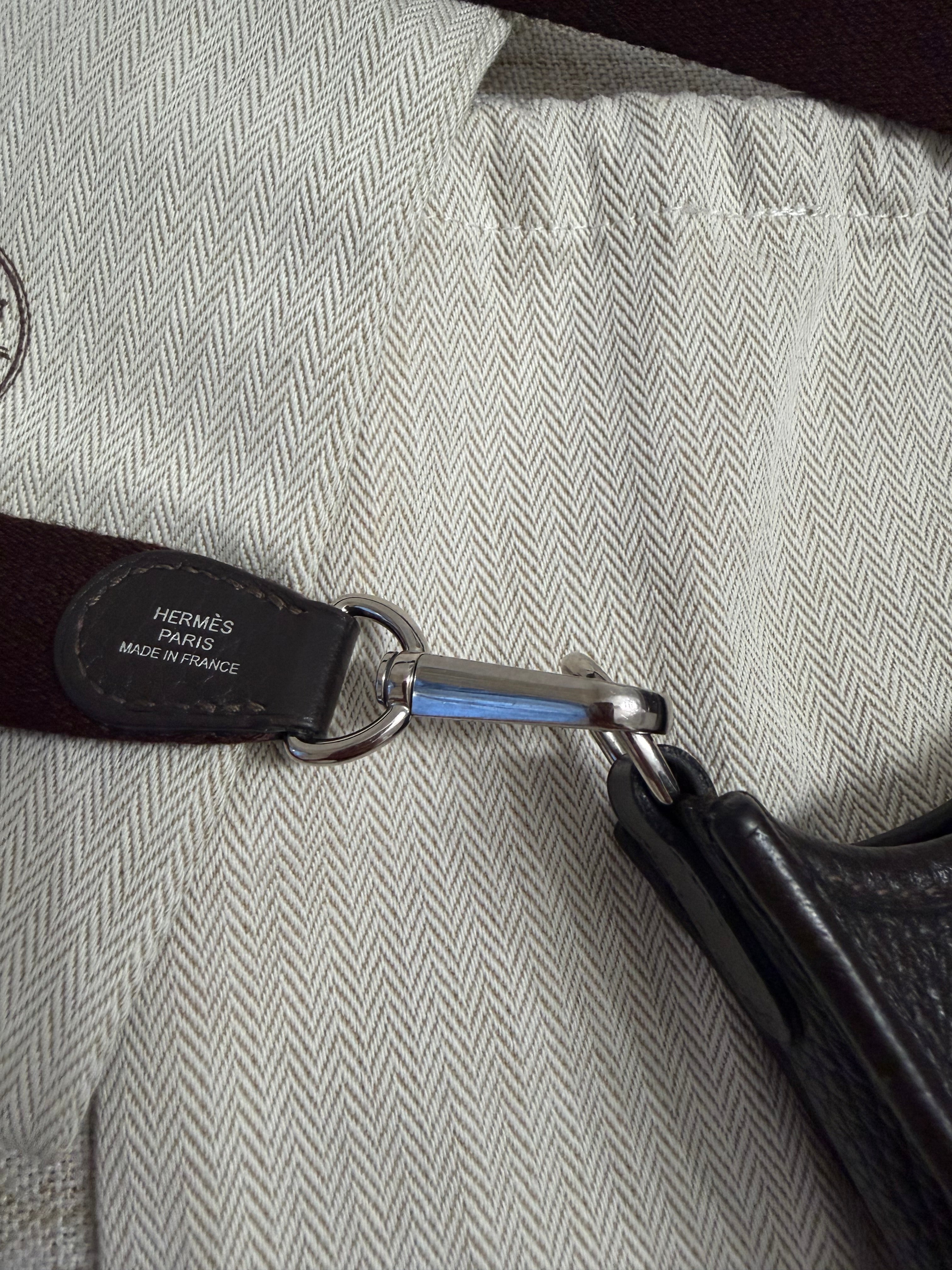 HERMES EVELYNE BAG CLEMENCE TPM BAG WITH LONG STRAP
