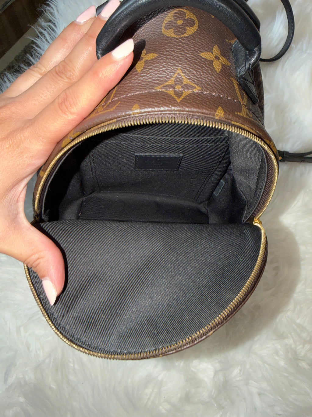 LOUIS VUITTON MONOGRAM PALM SPRINGS MINI BACKPACK