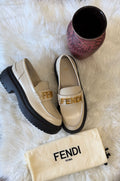 Fendi Leather Loafers