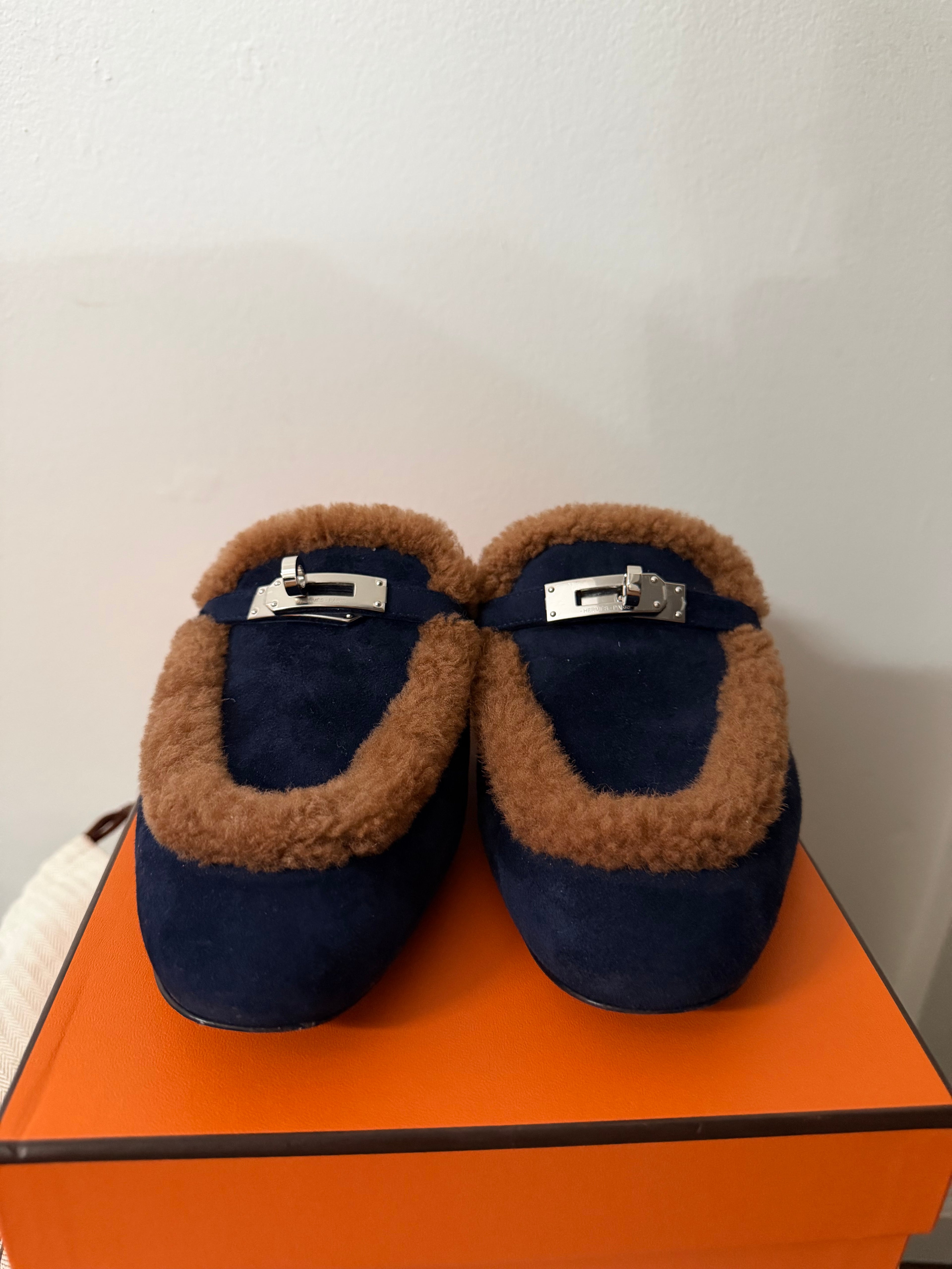 Hermes OZ MULES WITH KELLY BUCKLE