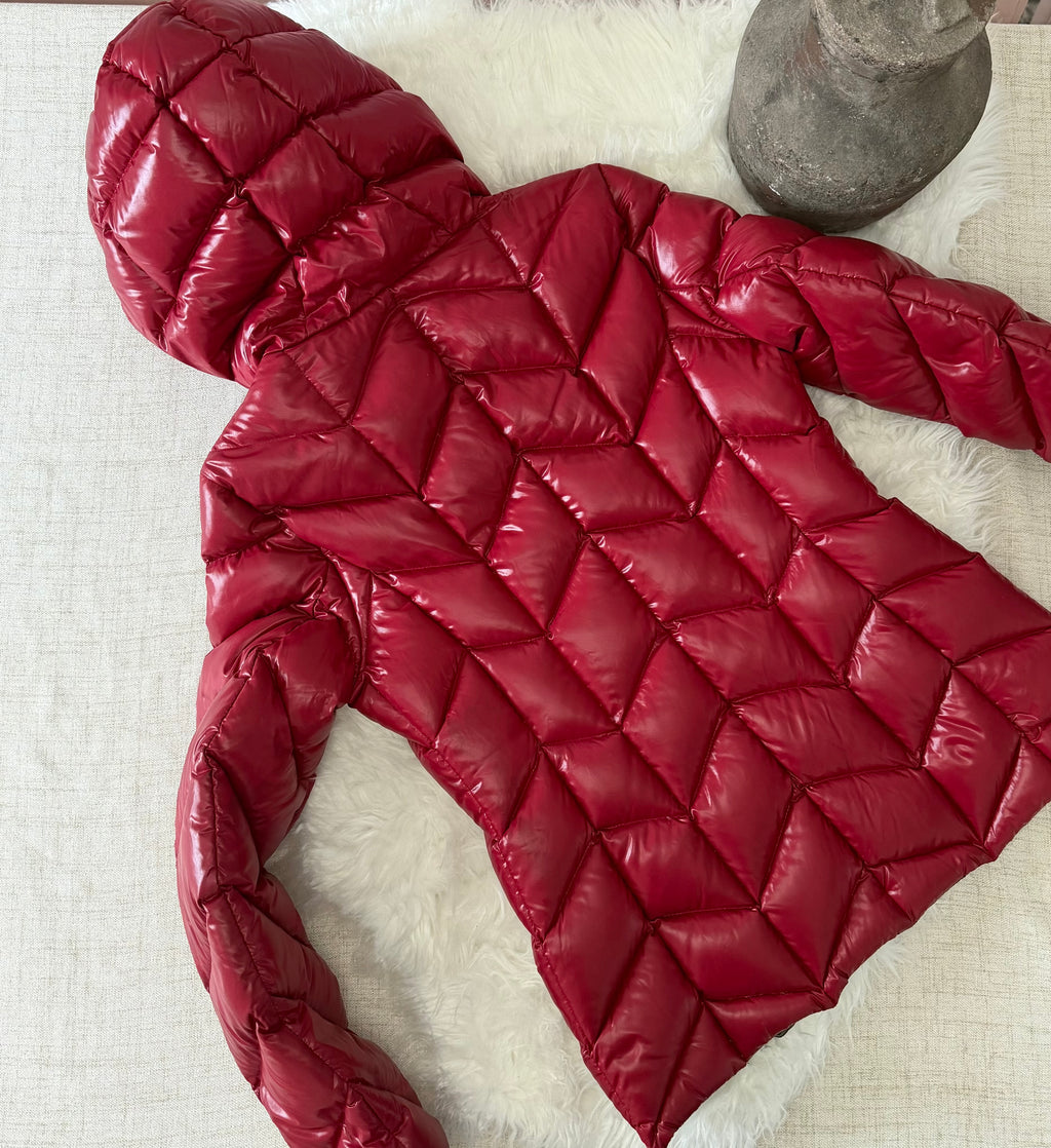 Moncler hooded Short Down Jacket