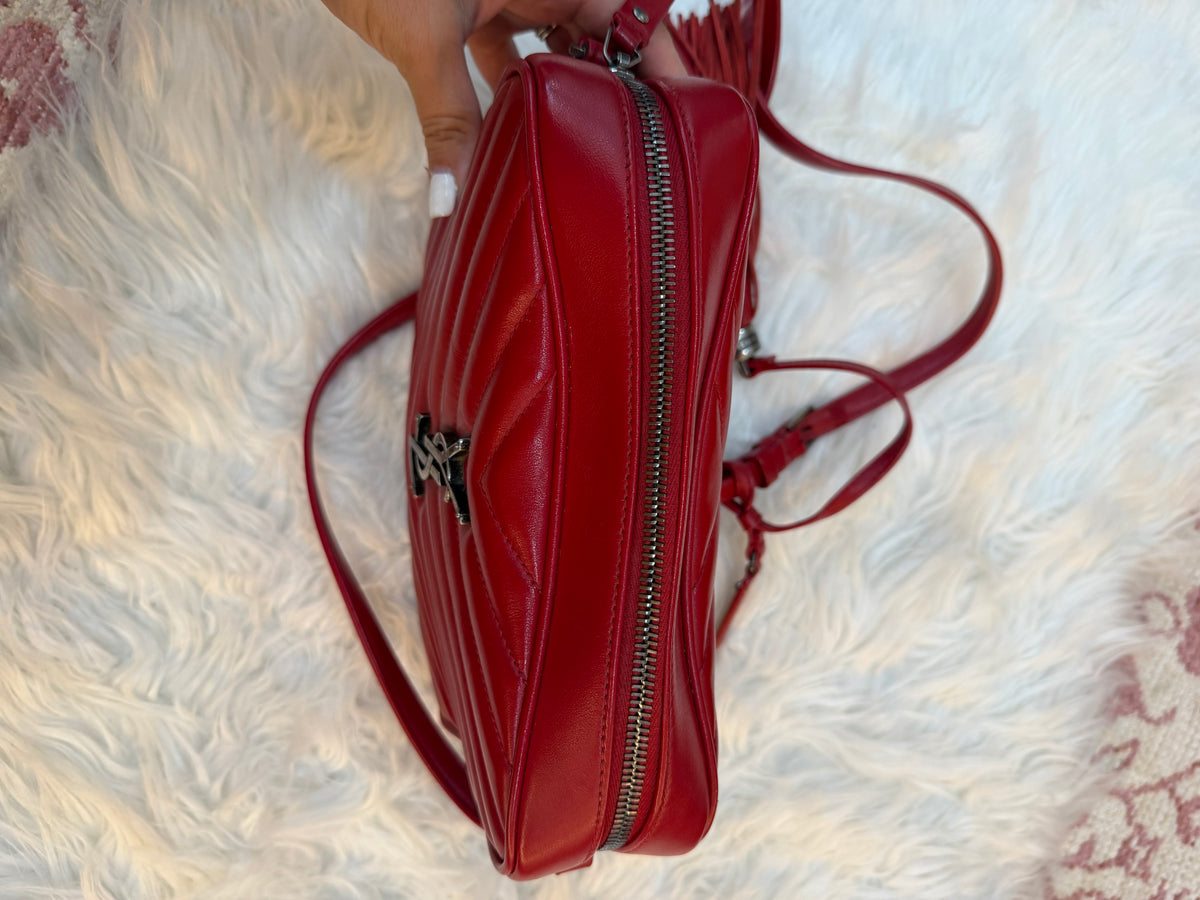 SAINT LAURENT LOU MATELASSE CAMERA BAG
