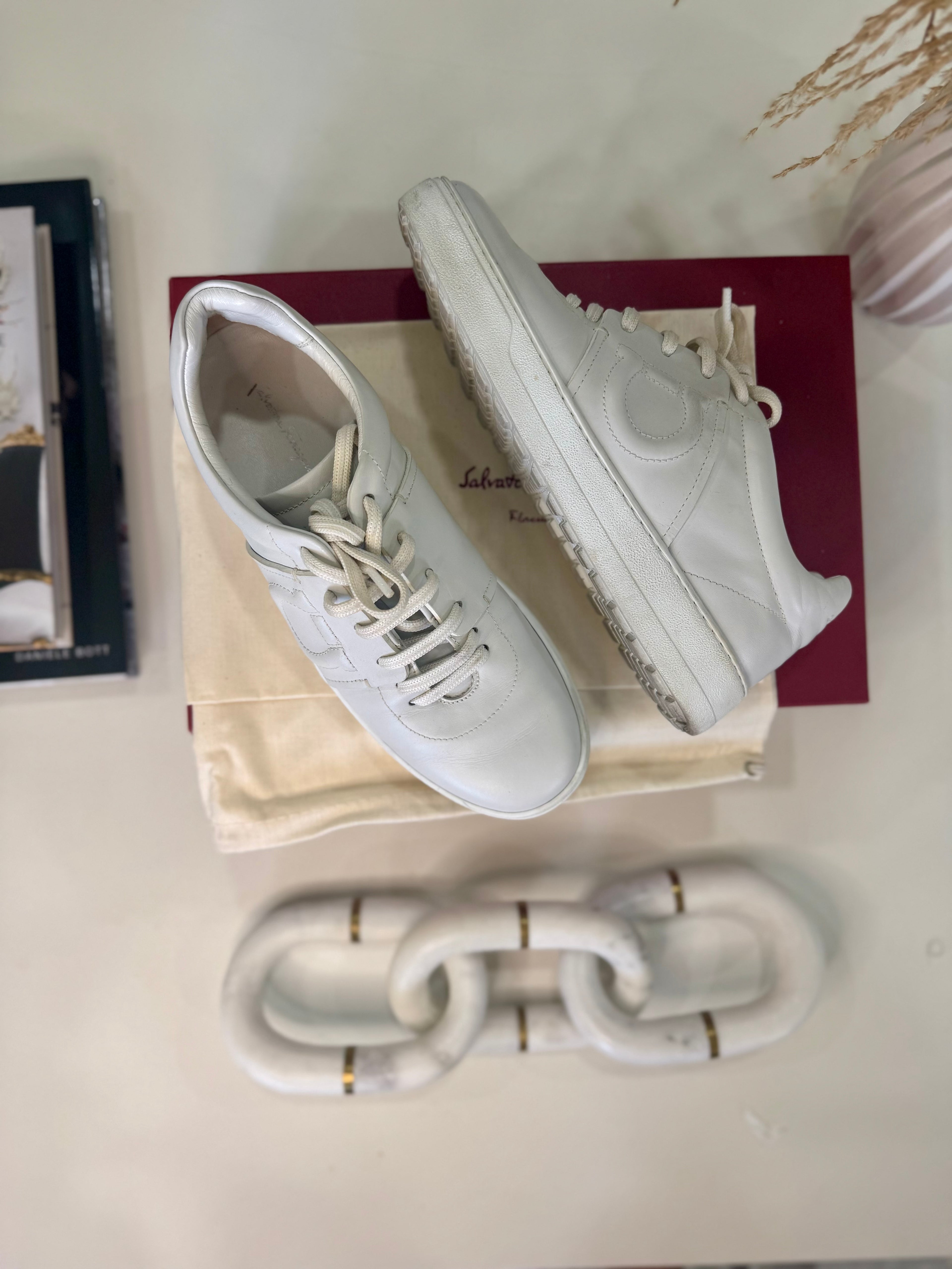 Salvatore Ferragamo Gancini sneakers