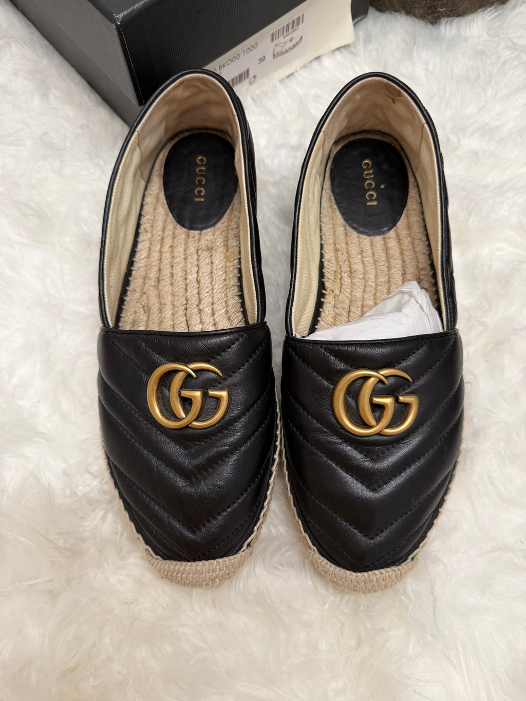 GUCCI Nappa Charlotte Mules