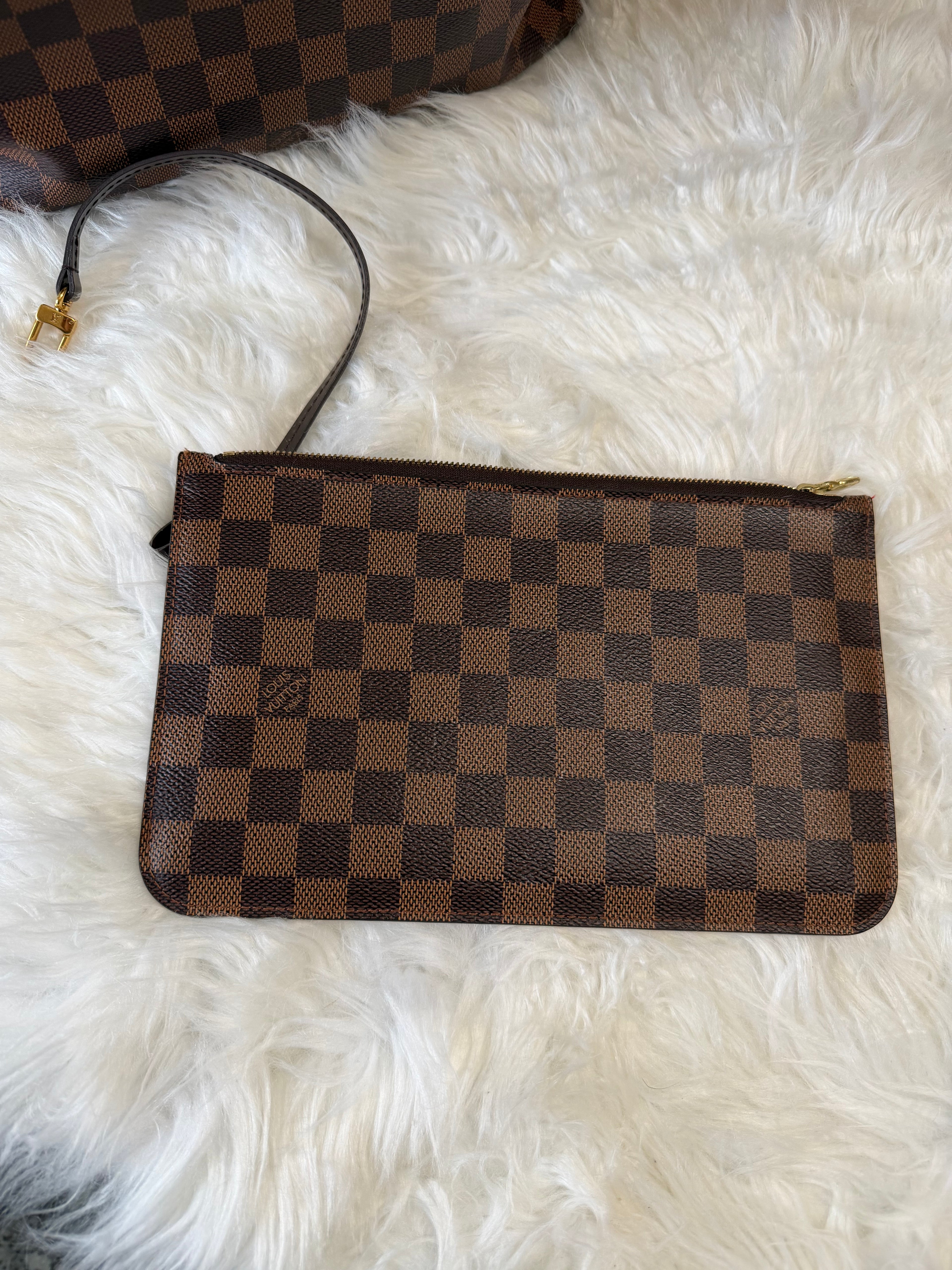 LOUIS VUITTON NEFERFUL DAMIER EBENE MM TOTE