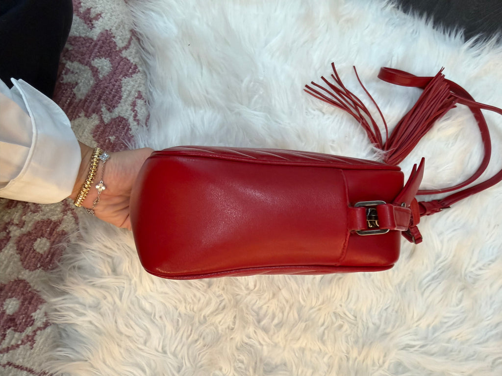 SAINT LAURENT LOU MATELASSE CAMERA BAG