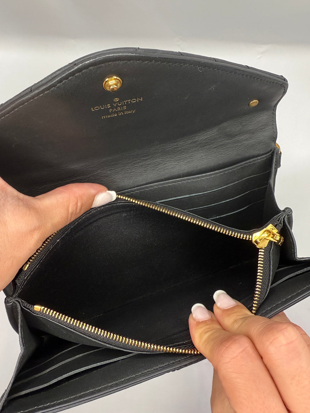 LOUIS VUITTON NEW WAVE QUILTED LONG WALLET