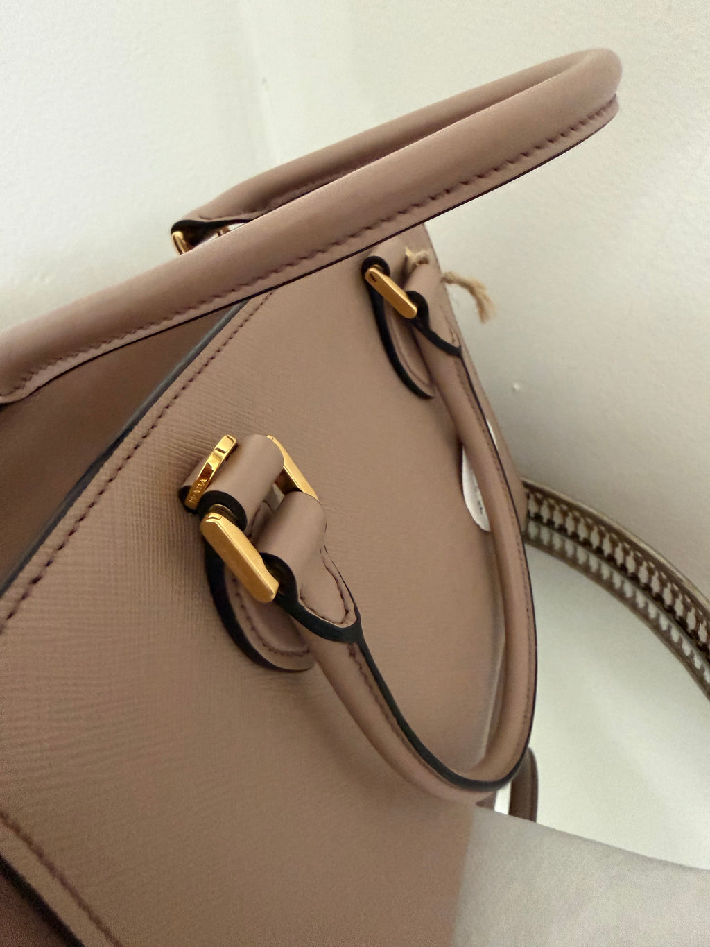 PRADA SAFFIANO SMALL LUX 2WAY HANDBAG