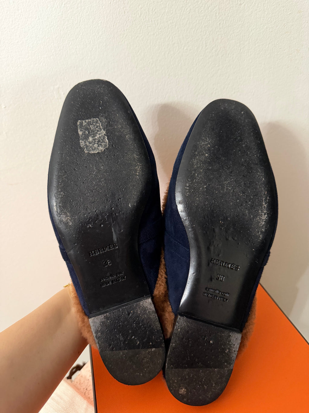 Hermes OZ MULES WITH KELLY BUCKLE
