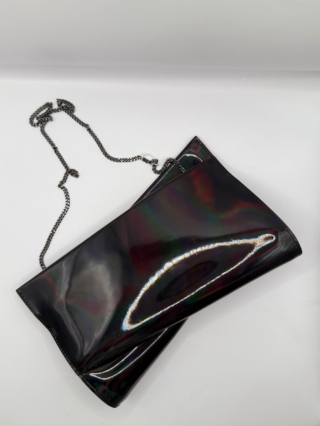 Christian Louboutin Loubitwist Patent leather small clutch