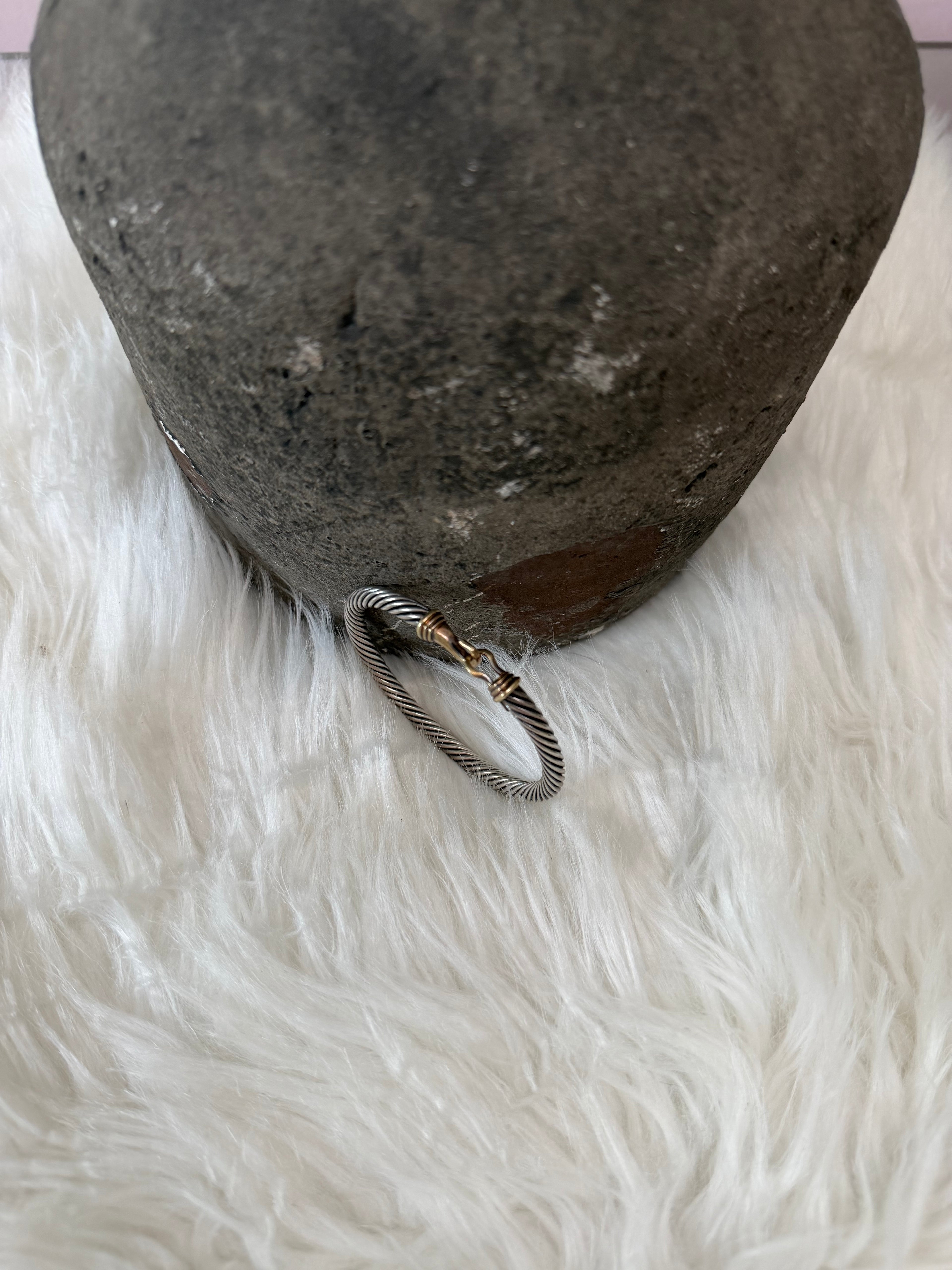 David Yurman Buckle classic Cable bracelet