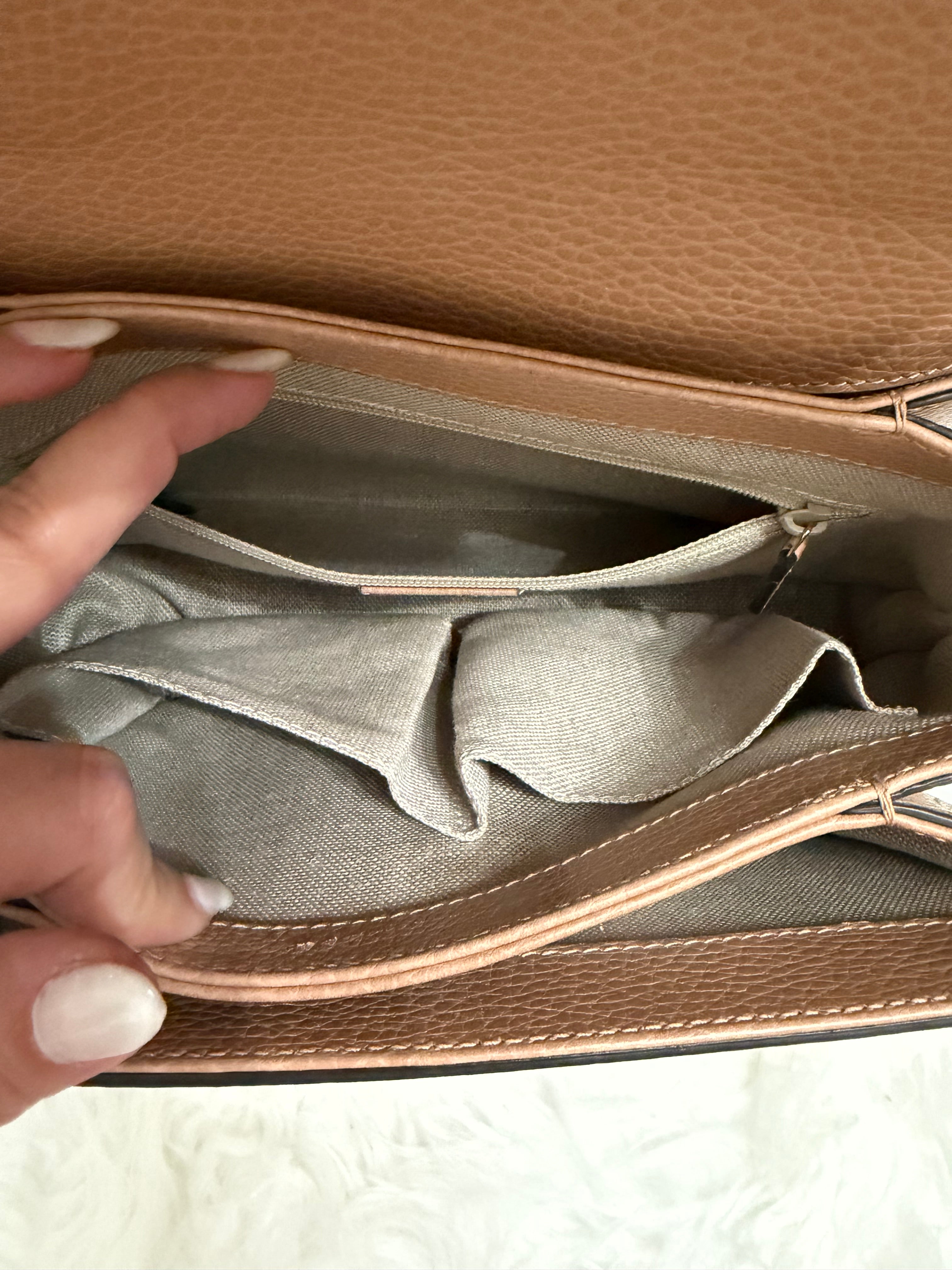 GUCCI TOP HANDLE NUDE BAG