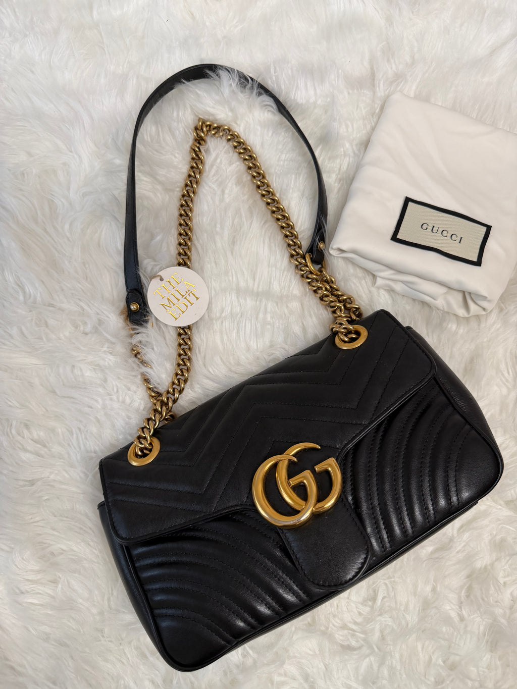 GUCCI GG MARMONT SHOULDER BAG