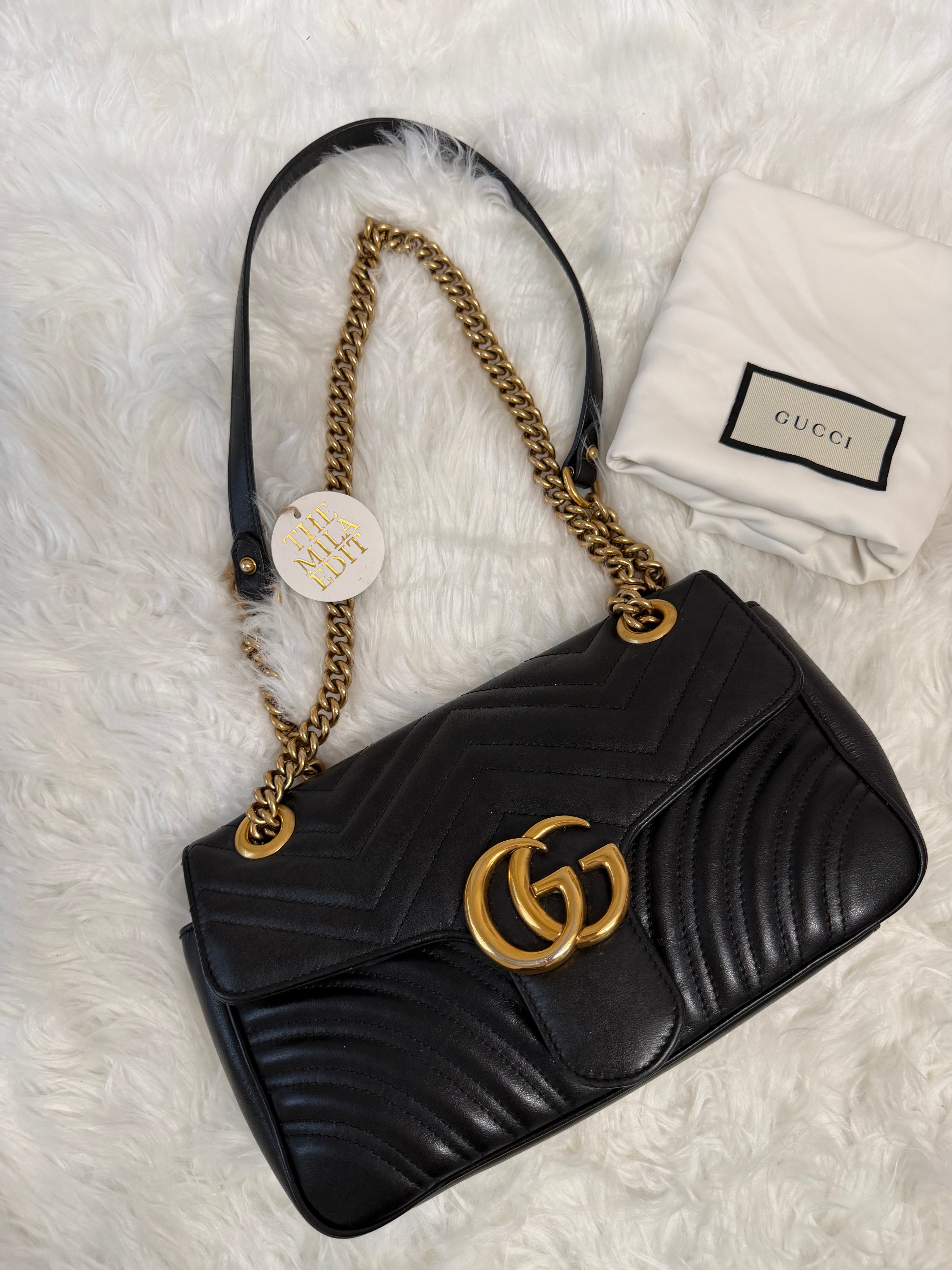 GUCCI GG MARMONT SHOULDER BAG