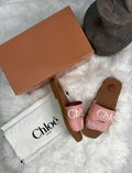 CHLOE LOGO STRAP SLIDE