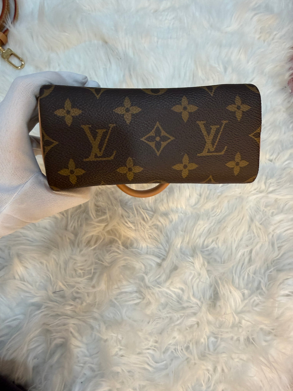 LOUIS VUITTON NANO SPEEDY AND MONOGRAM CANVAS