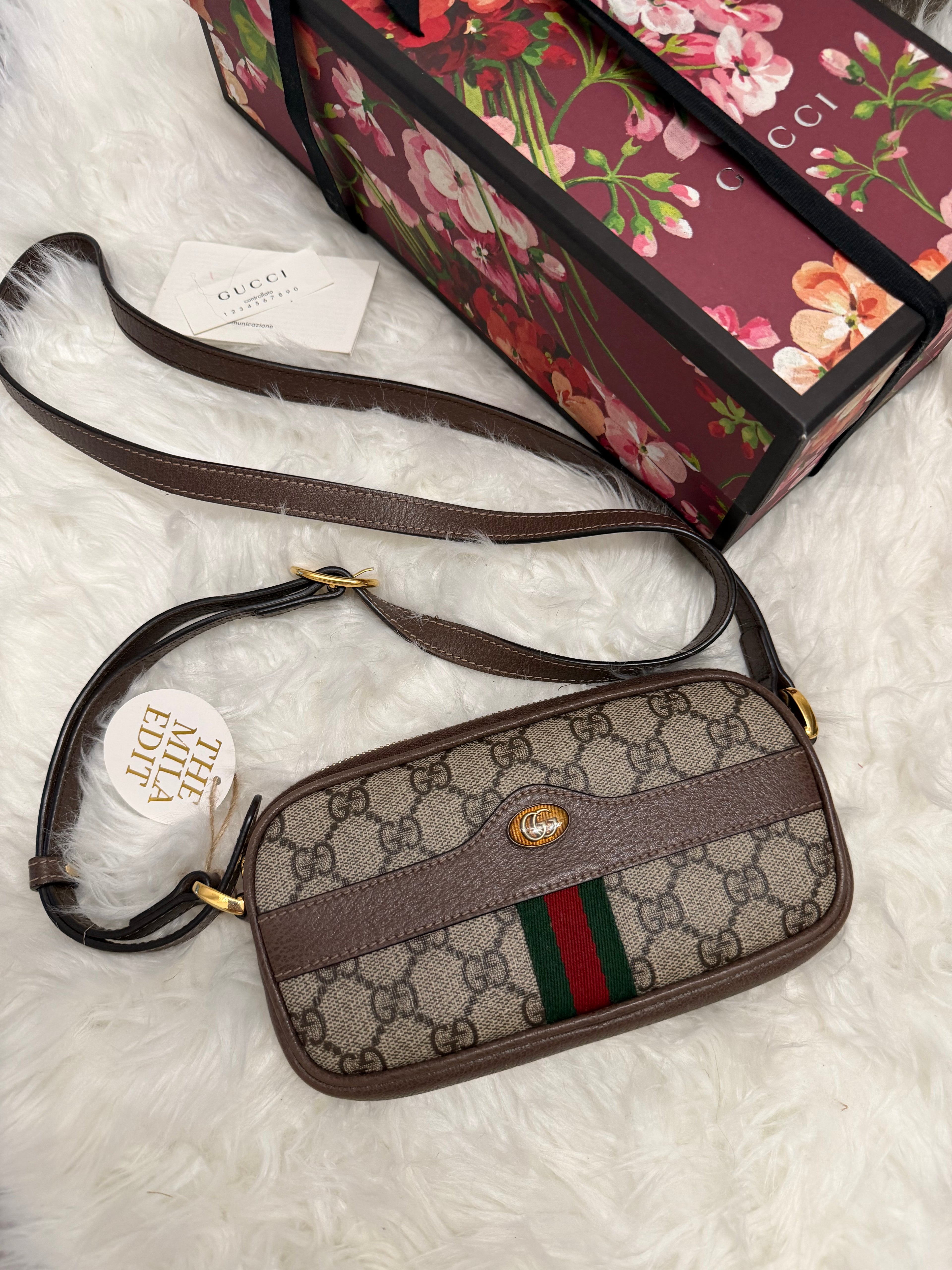 GUCCI OPHEDIA CROSSBODY SMALL BAG
