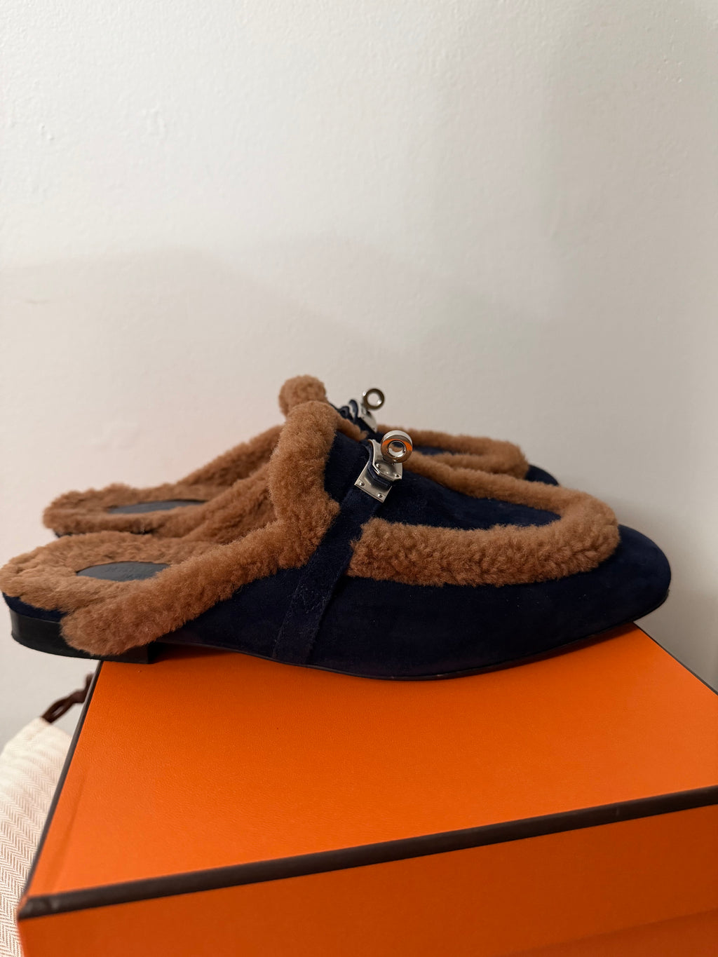 Hermes OZ MULES WITH KELLY BUCKLE
