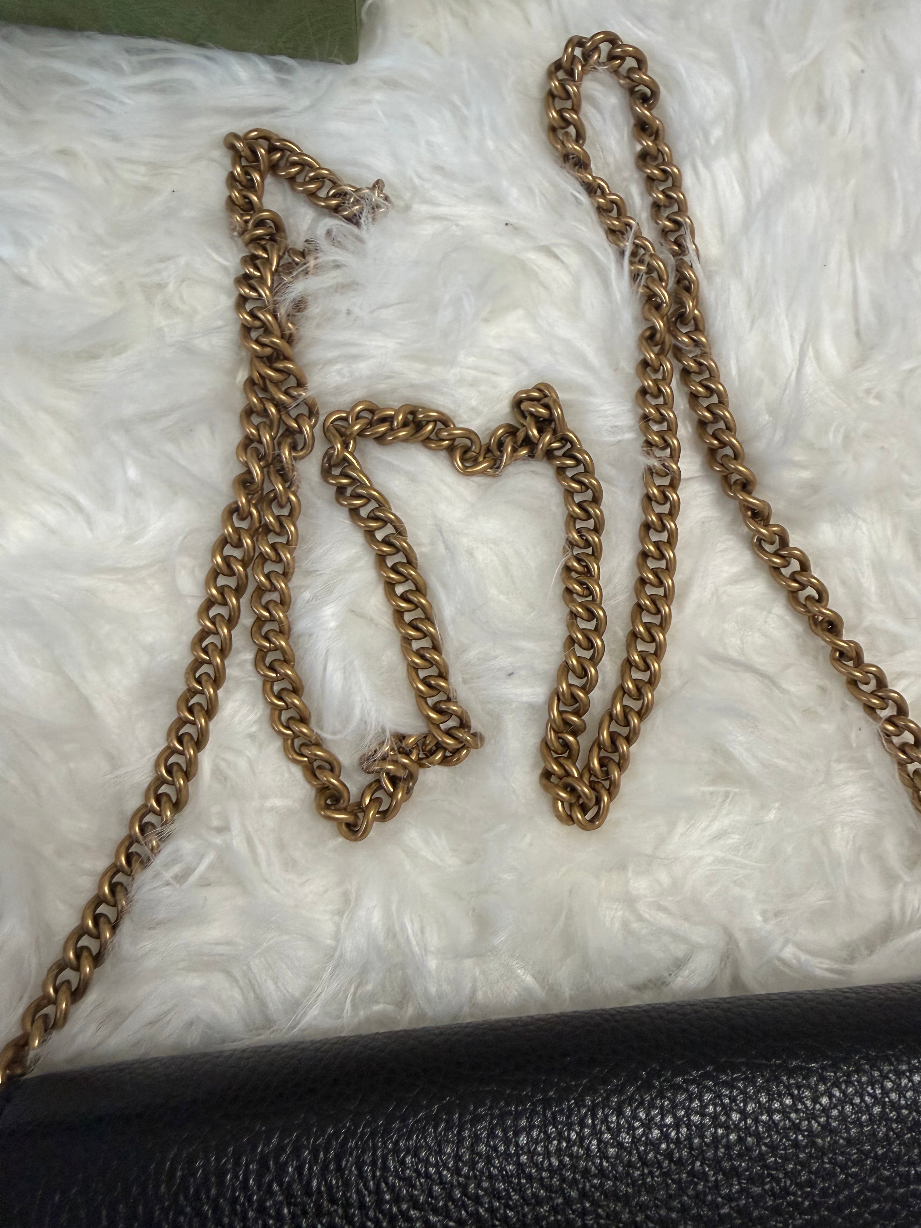 GUCCI MARMONT WALLET ON CHAIN