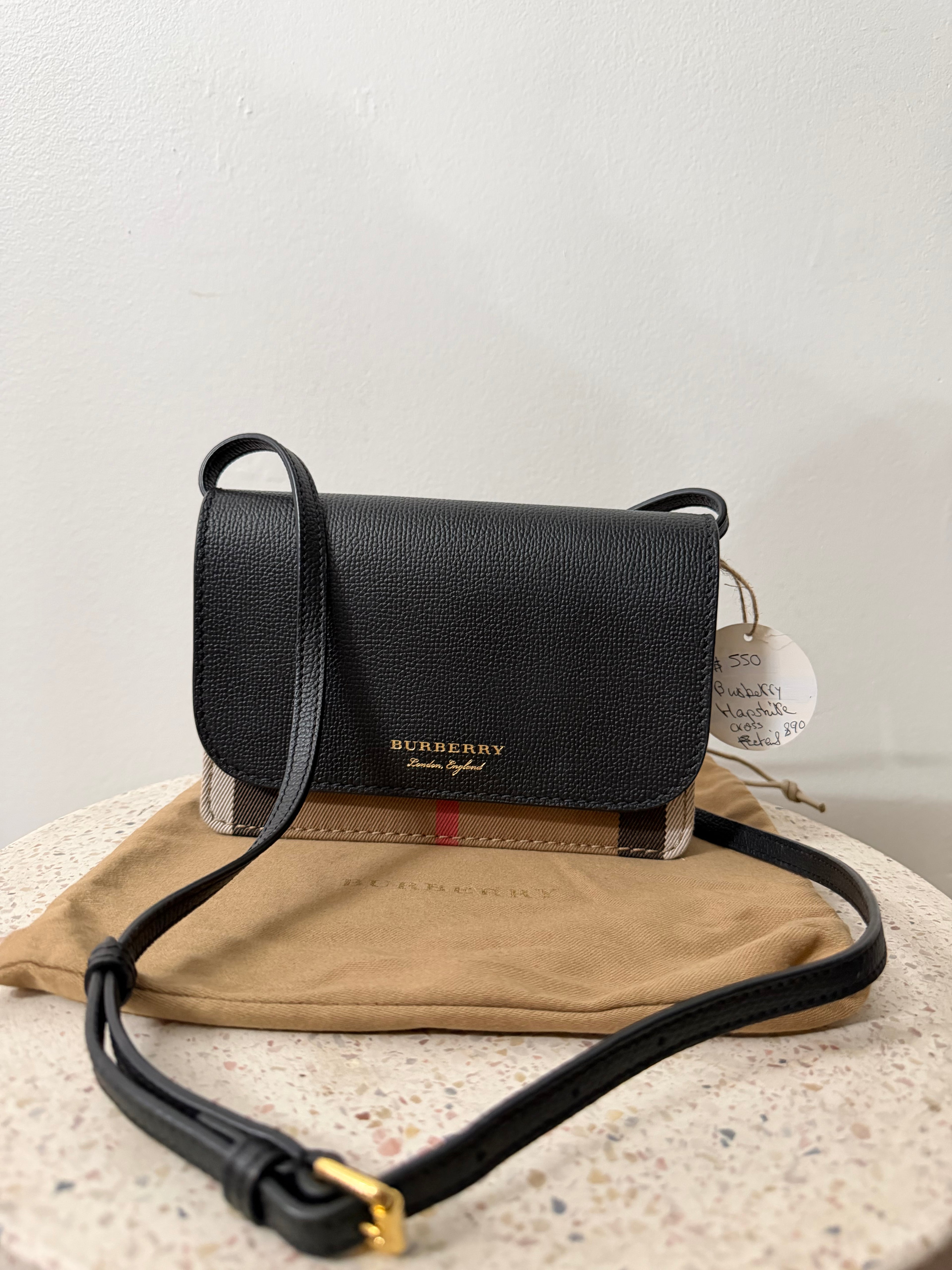Burberry Hampshire Crossbody Bag